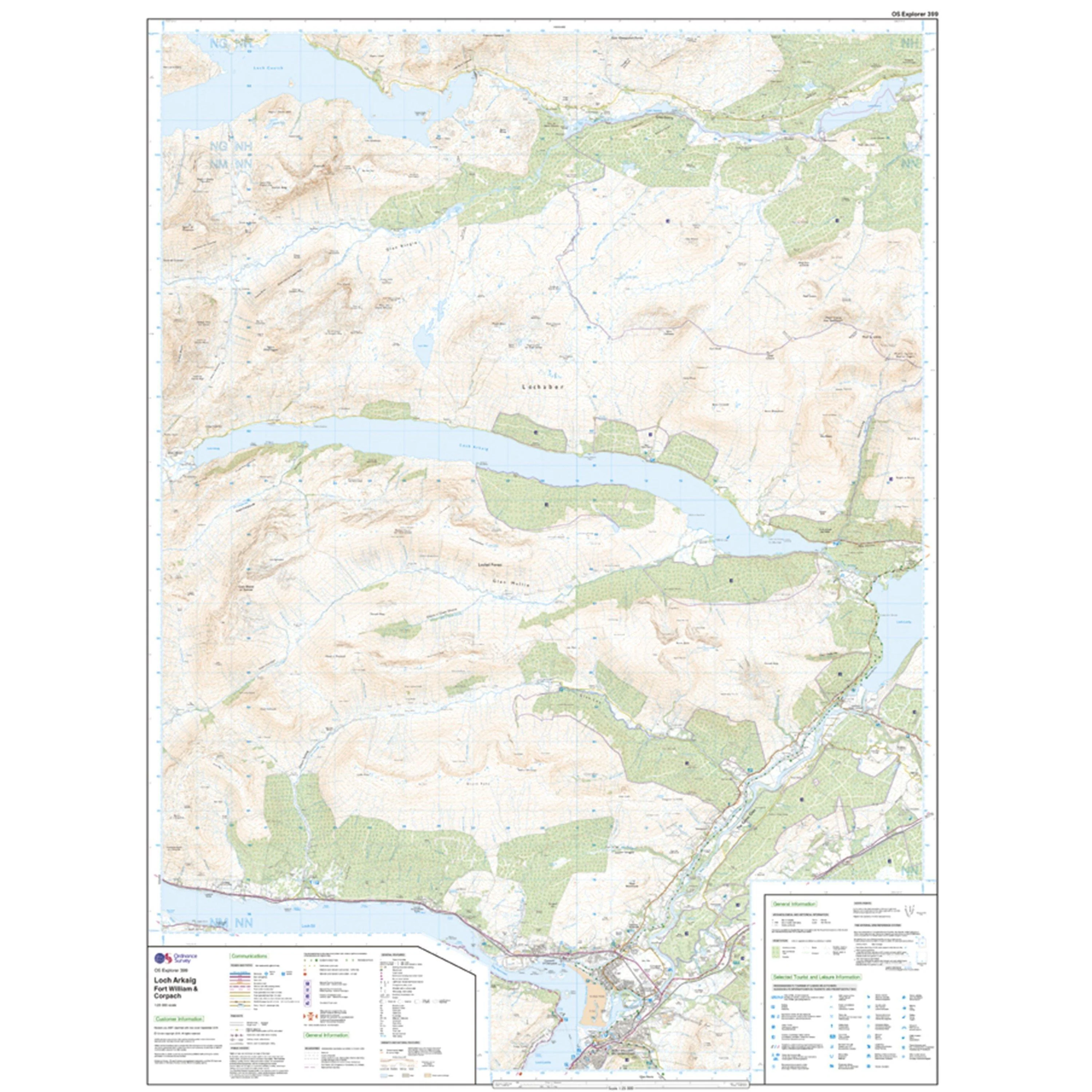 Explorer 399 Loch Arkaig Map With Digital Version - Image 3