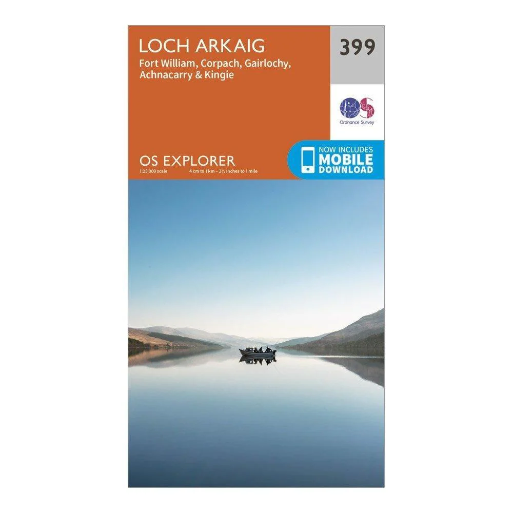 Explorer 399 Loch Arkaig Map With Digital Version - Image 4