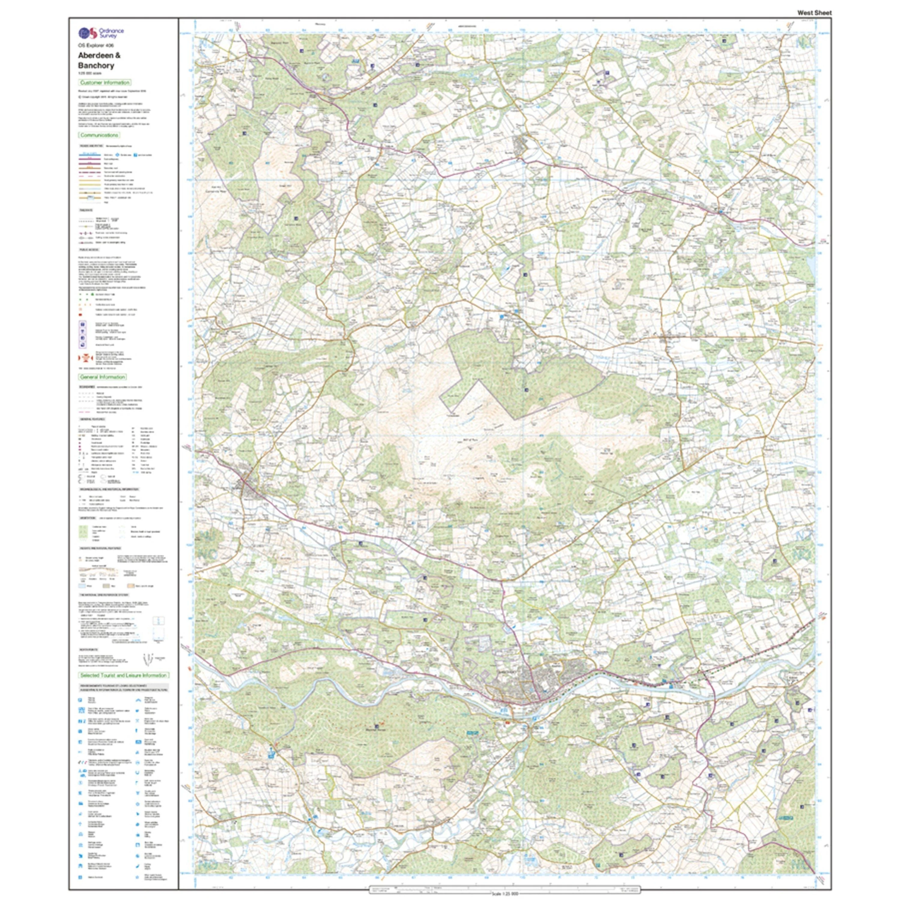 Explorer 406 Aberdeen & Banchory Map With Digital Version - Image 4