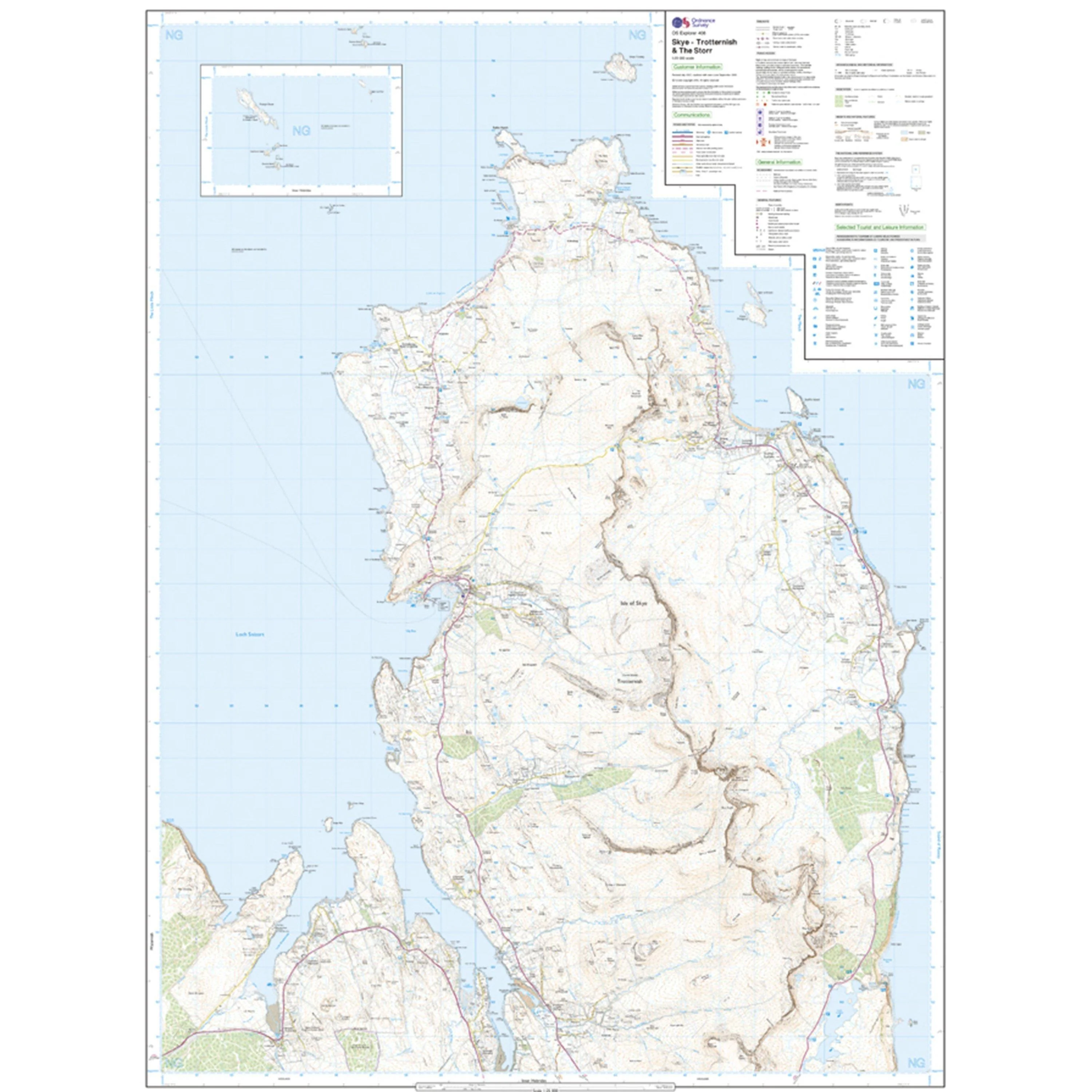 Explorer 408 Skye  Trotternish  The Storr Map With Digital Version - Image 3