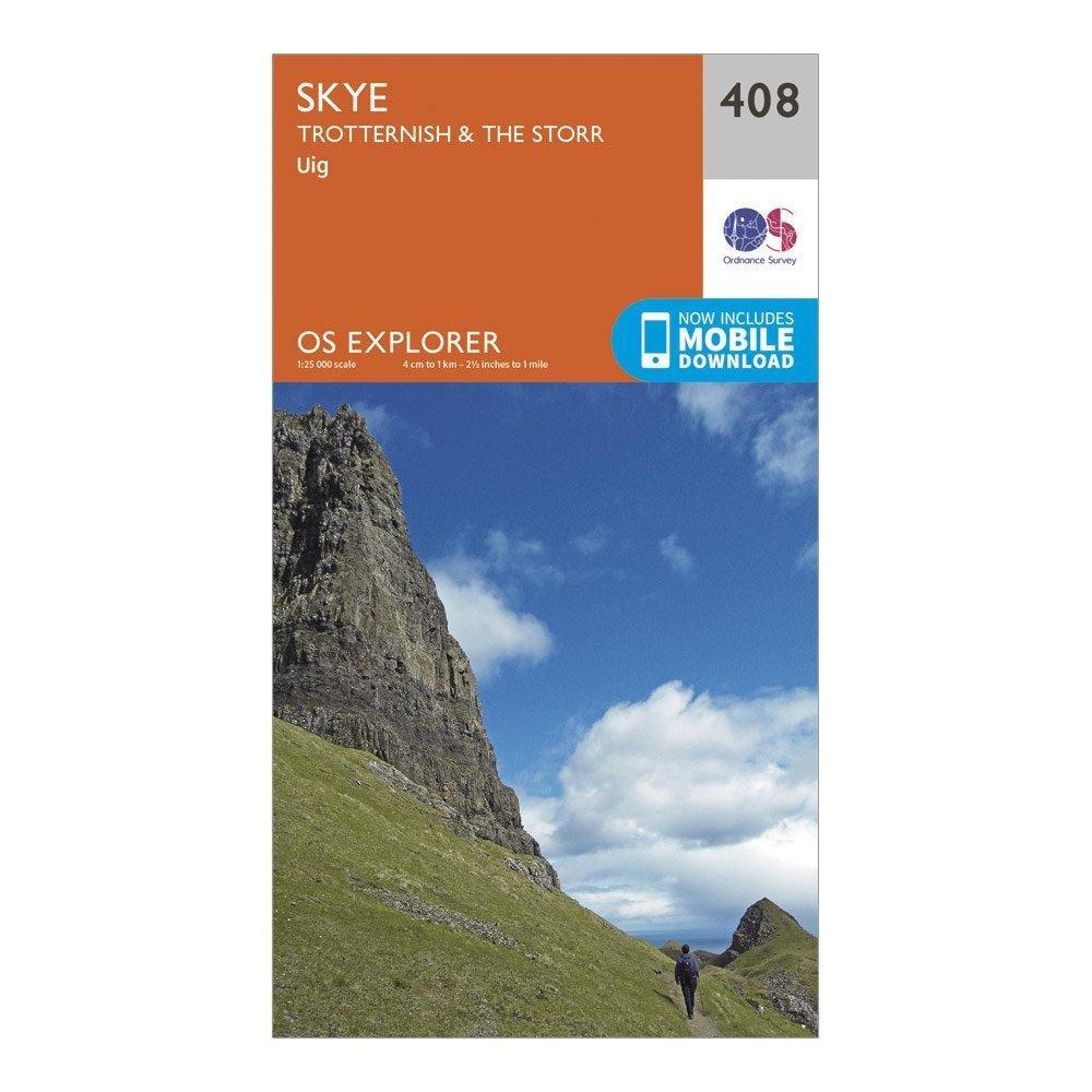 Explorer 408 Skye  Trotternish  The Storr Map With Digital Version - Image 4