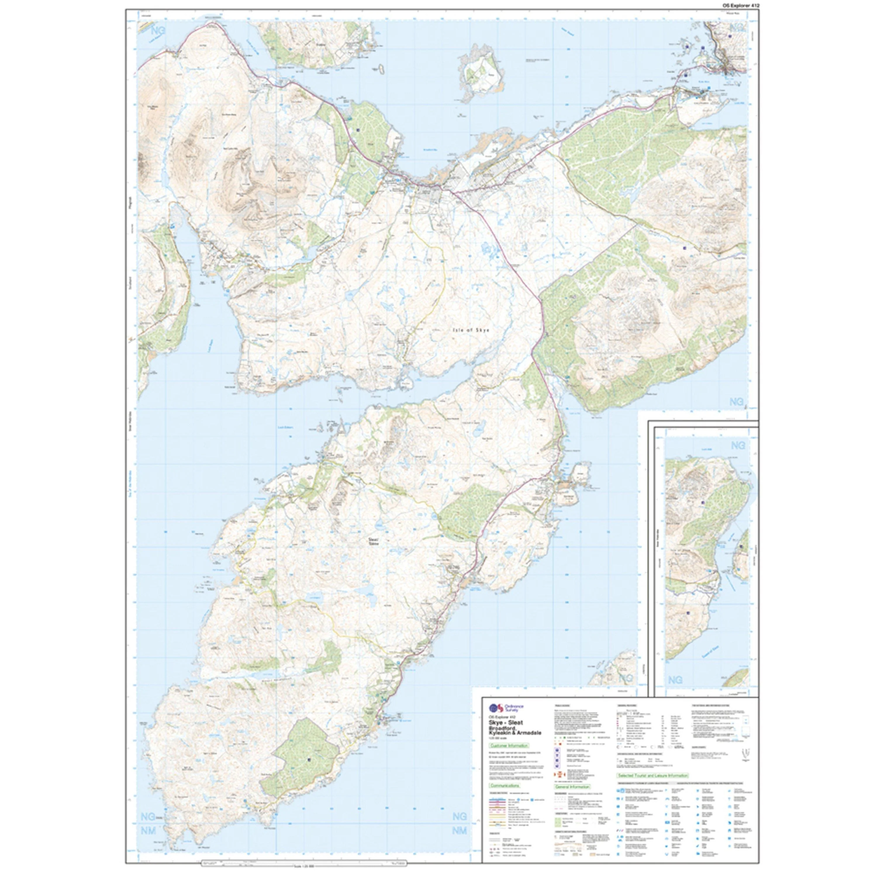 Explorer 412 Skye - Sleat Map With Digital Version - Image 3
