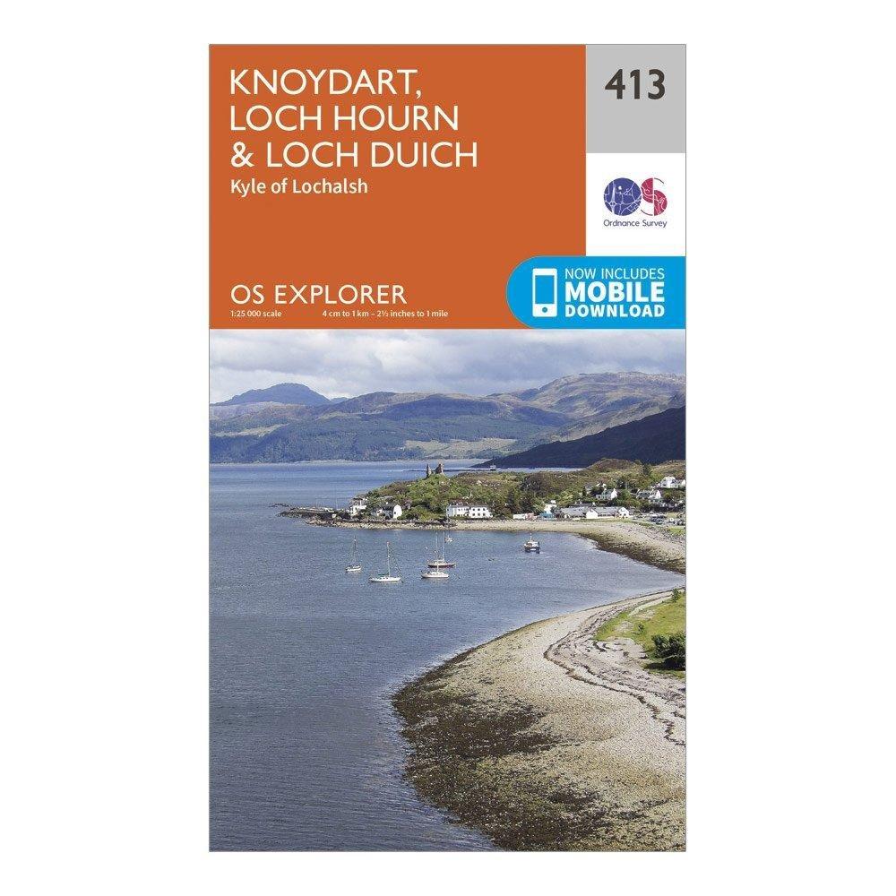 Explorer 413 Knoydart, Loch Hourn & Loch Duich Map With Digital Version - Image 5