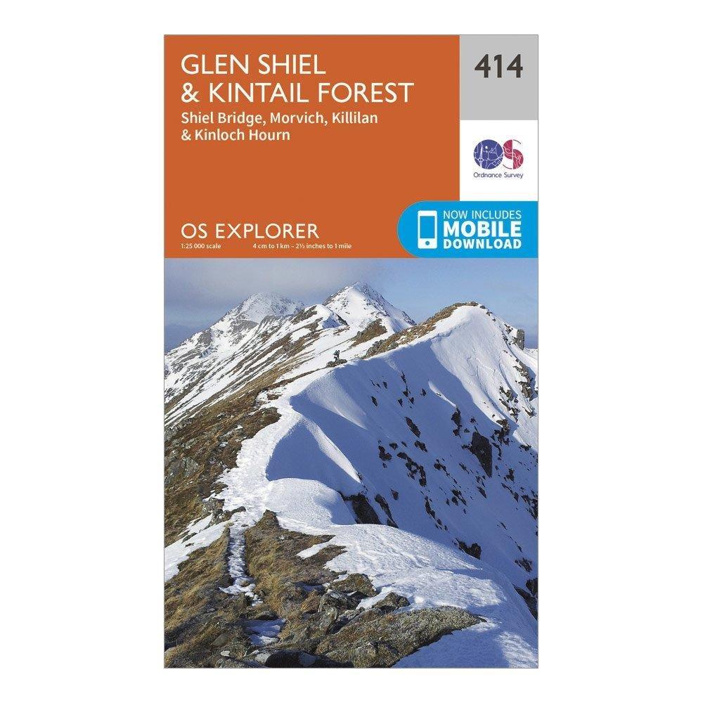 Explorer 414 Glan Shiel & Kintail Forest Map With Digital Version - Image 5