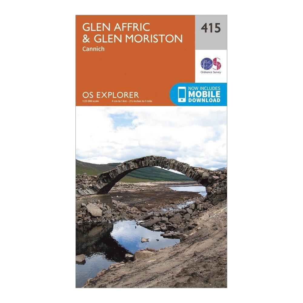 Explorer 415 Glen Affric & Glen Moriston Map With Digital Version - Image 4