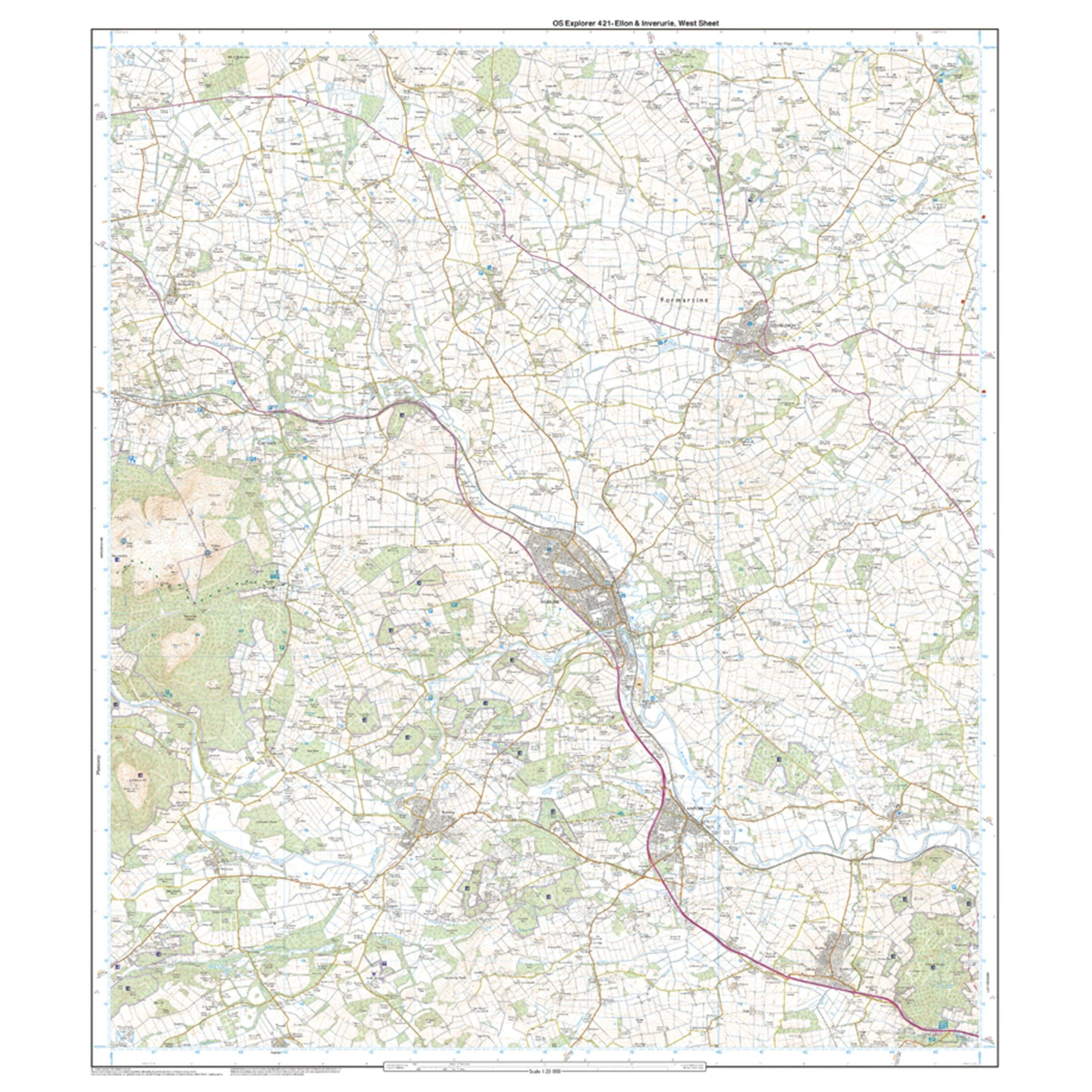 Explorer 421 Ellon & Inverurie Map With Digital Version - Image 4