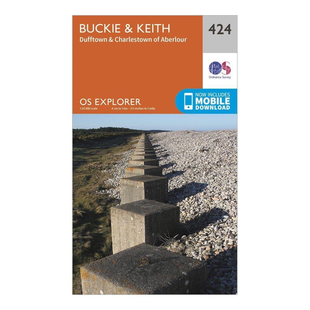 Explorer 424 Buckie & Keith Map With Digital Version - Image 2