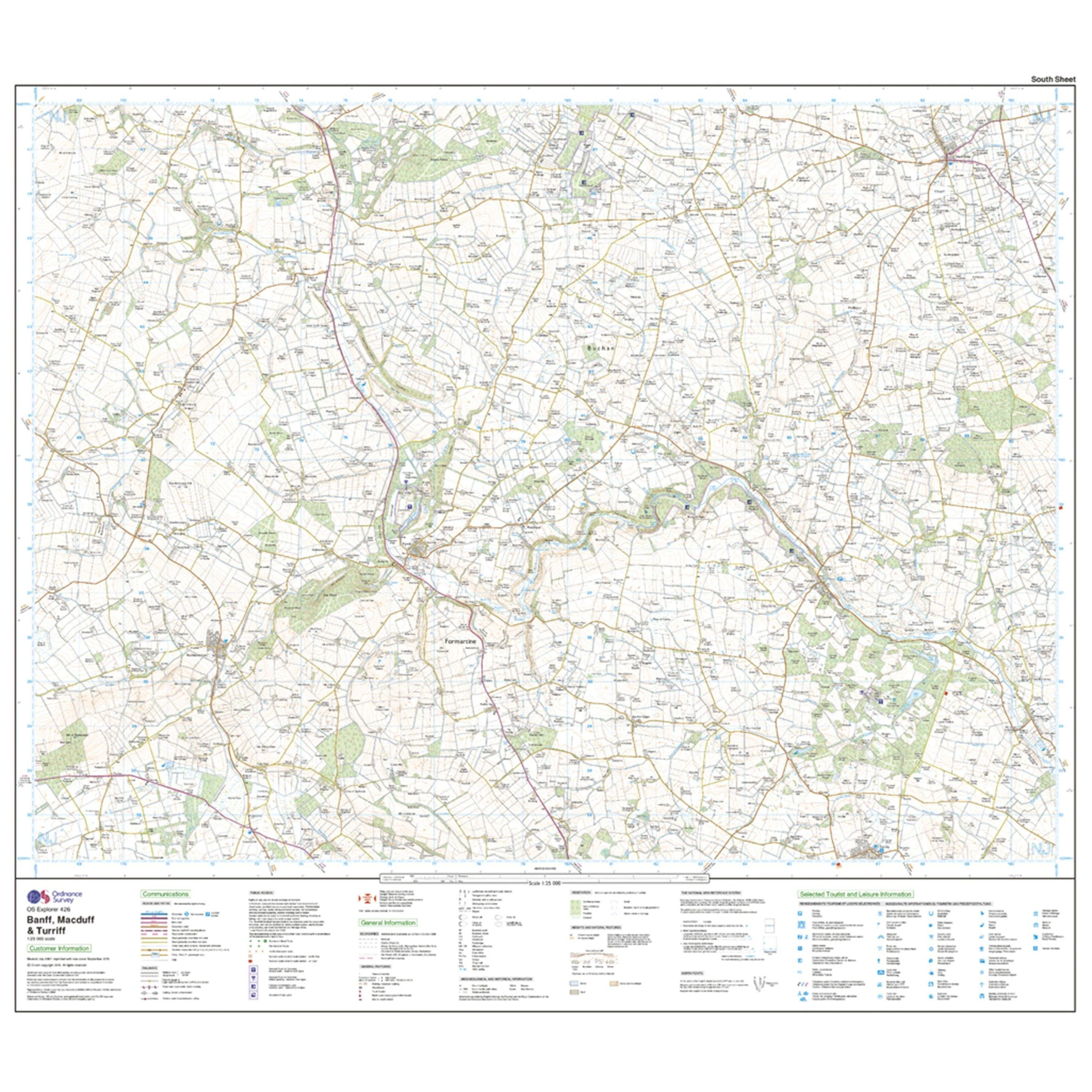 Explorer 426 Banff, Macduff & Turriff Map With Digital Version - Image 4