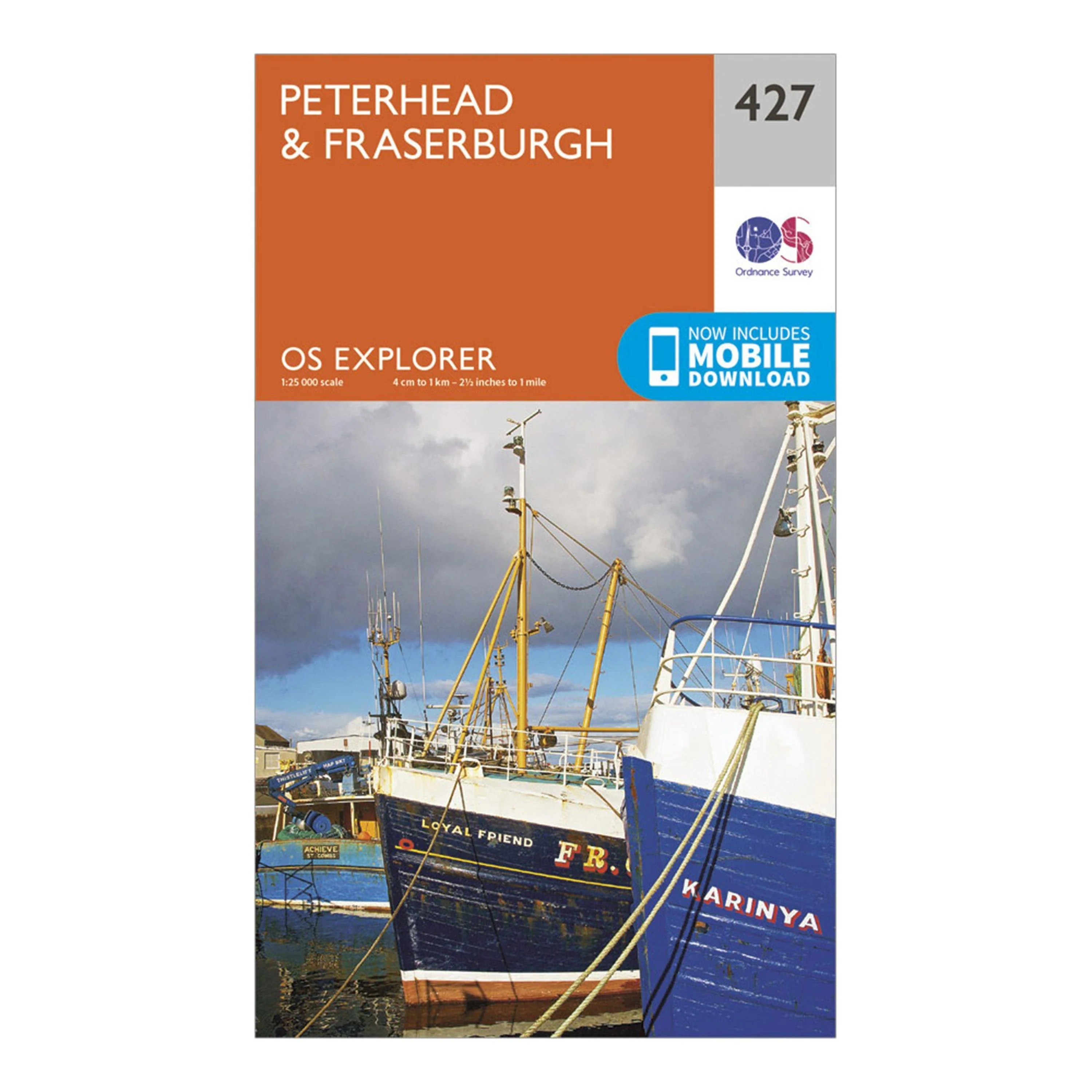 Explorer 427 Peterhead & Fraserburgh Map With Digital Version - Image 5