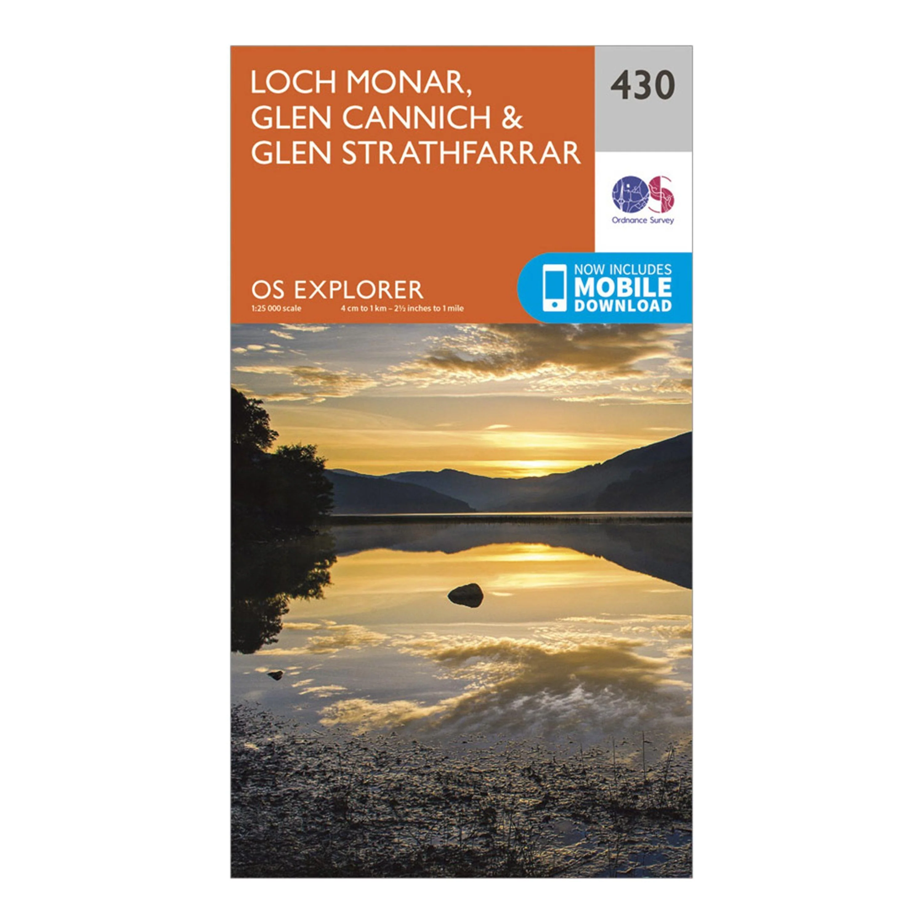 Explorer 430 Loch Monar, Glen Cannich & Glen Strathfarrar Map With Digital Version - Image 4