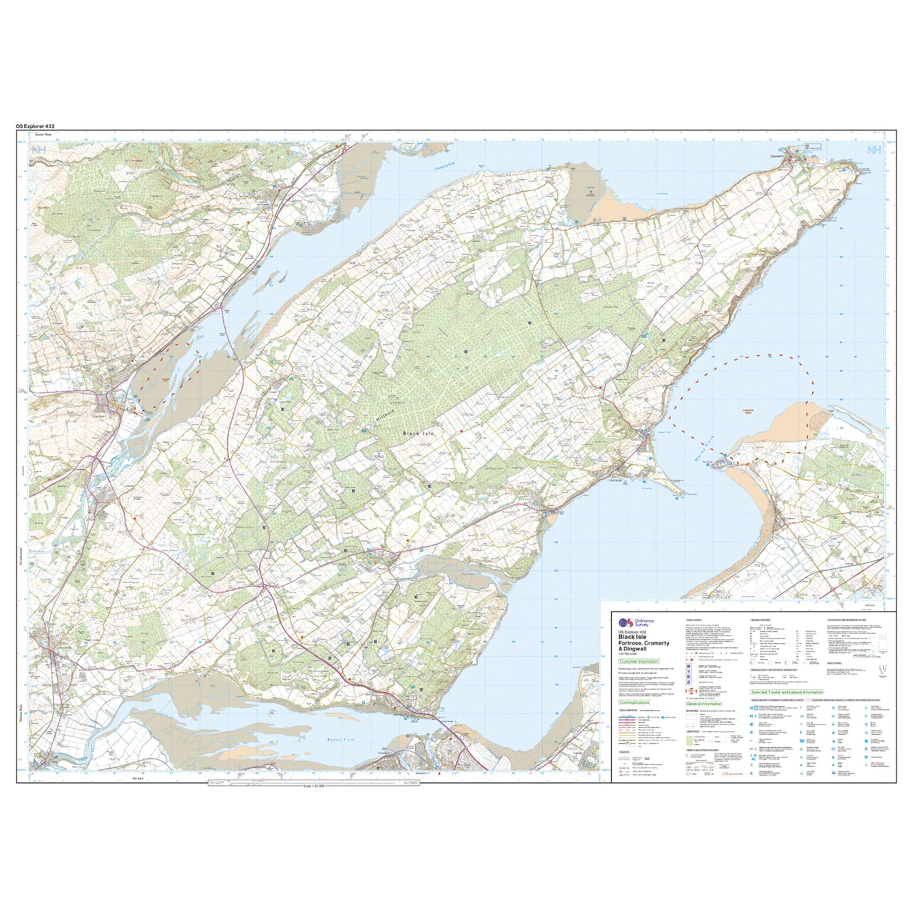 Explorer 432 Black Isle Map With Digital Version - Image 3