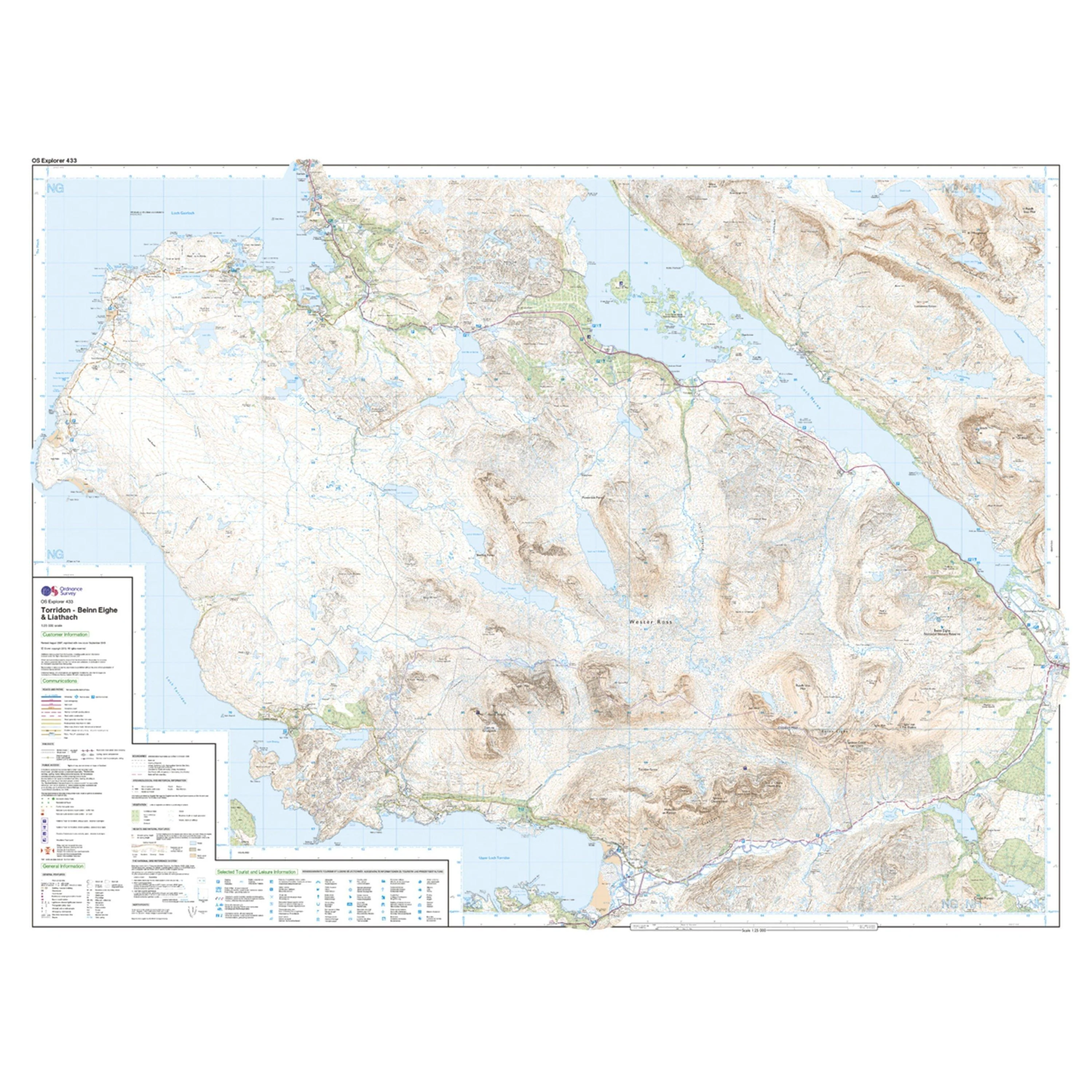 Explorer 433 Torridon – Beinn Eighe & Liatach Map With Digital Version - Image 3
