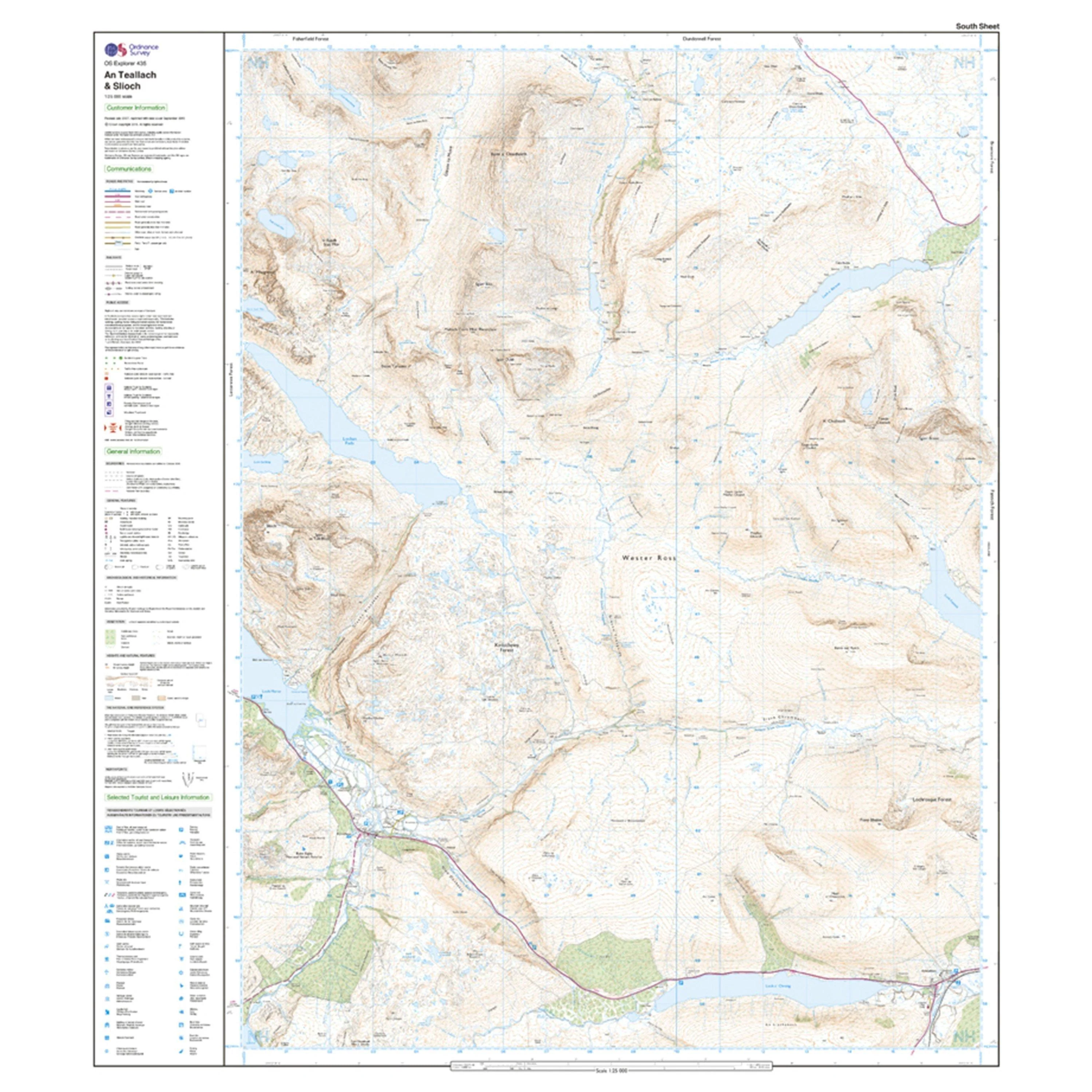 Explorer 435 An Teallach & Slioch Map With Digital Version - Image 4