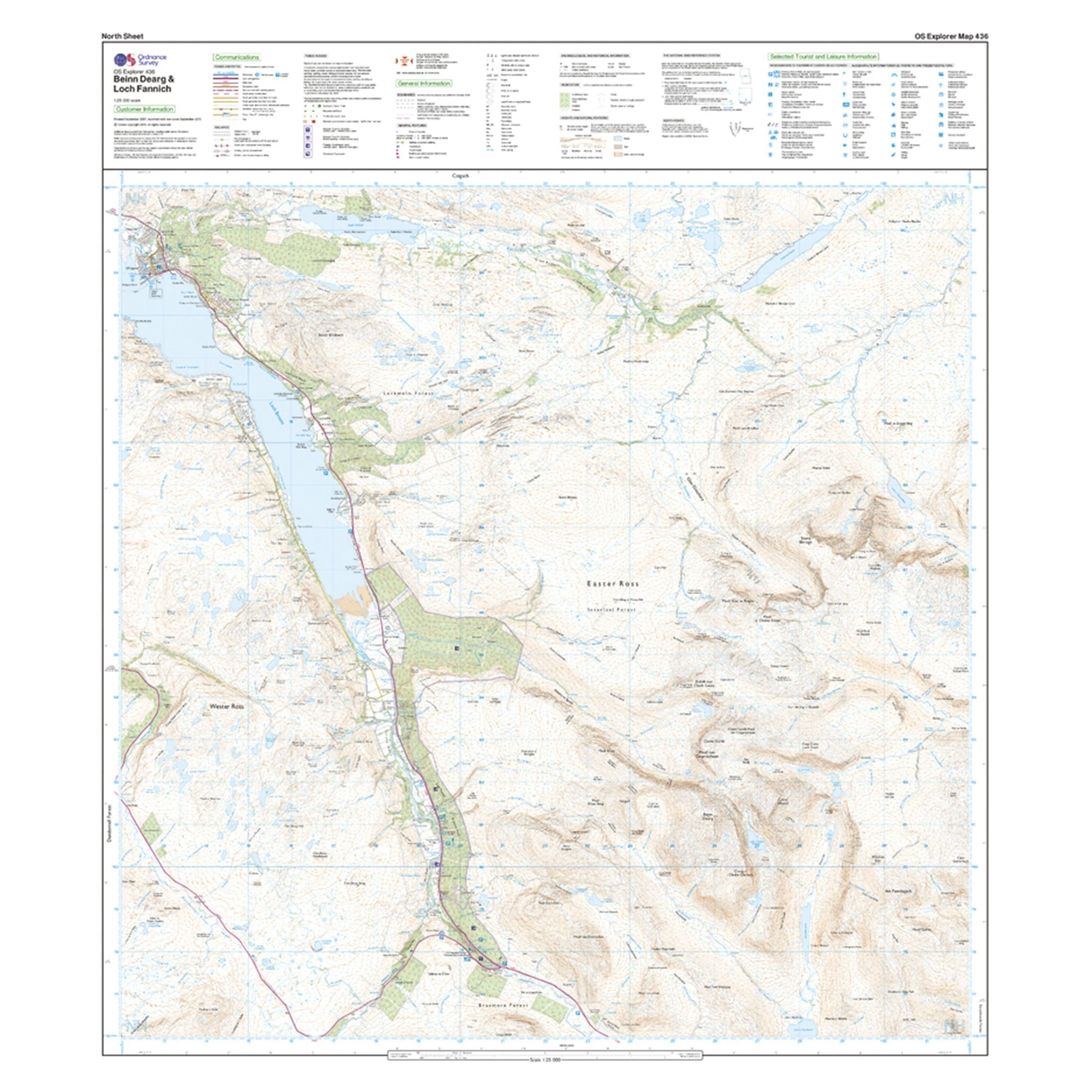 Explorer 436 An Teallach  Slioch Map With Digital Version - Image 3