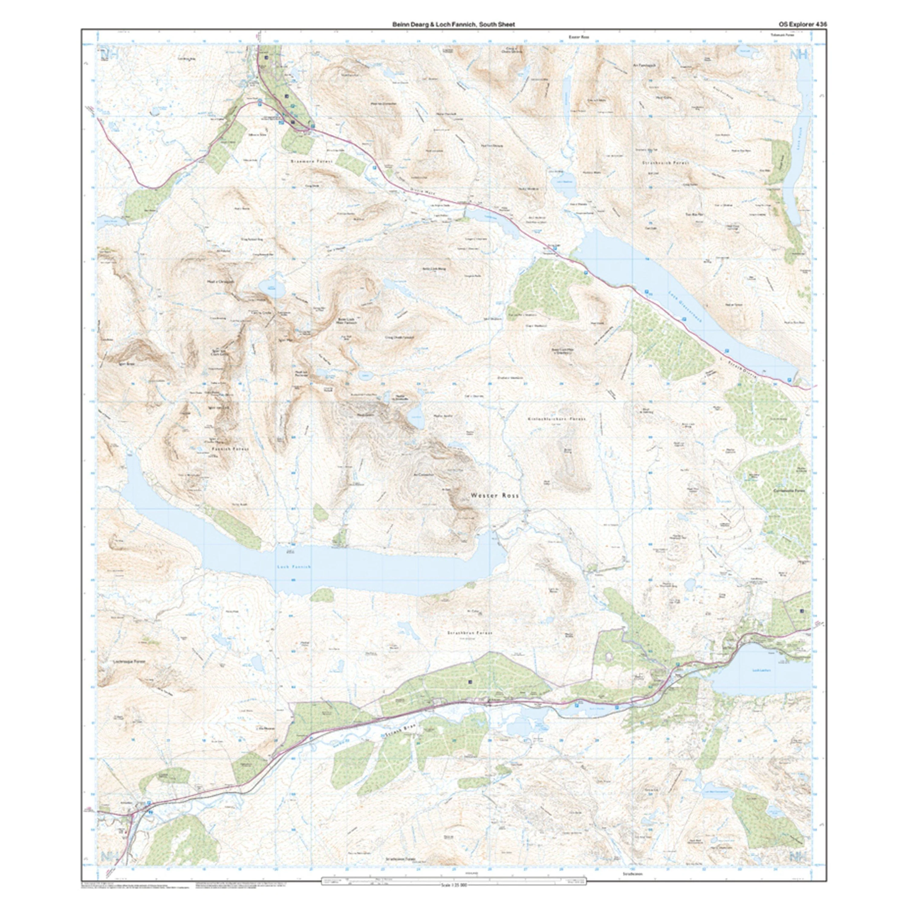 Explorer 436 An Teallach  Slioch Map With Digital Version - Image 4