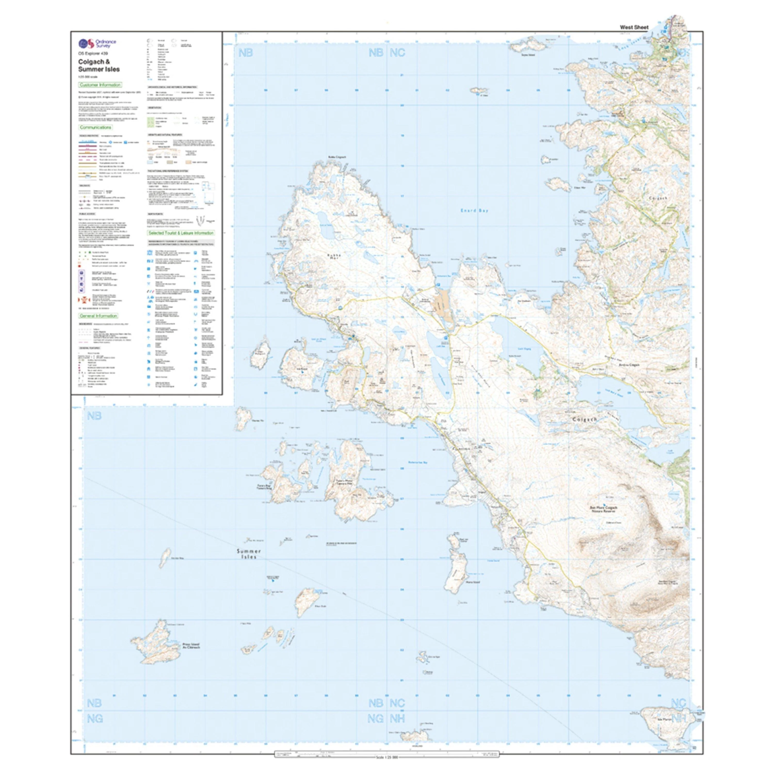 Explorer 439 Coigach & Summer Isles Map With Digital Version - Image 4