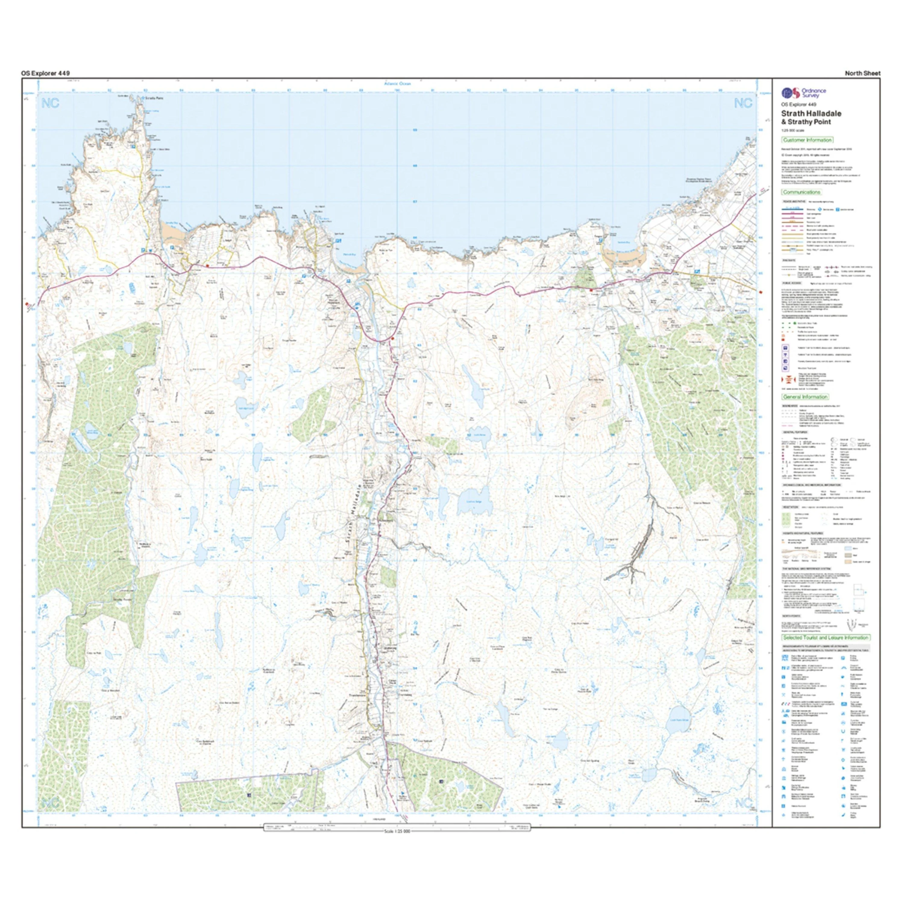 Explorer 449 Strath Halladale & Strathy Point Map With Digital Version - Image 3