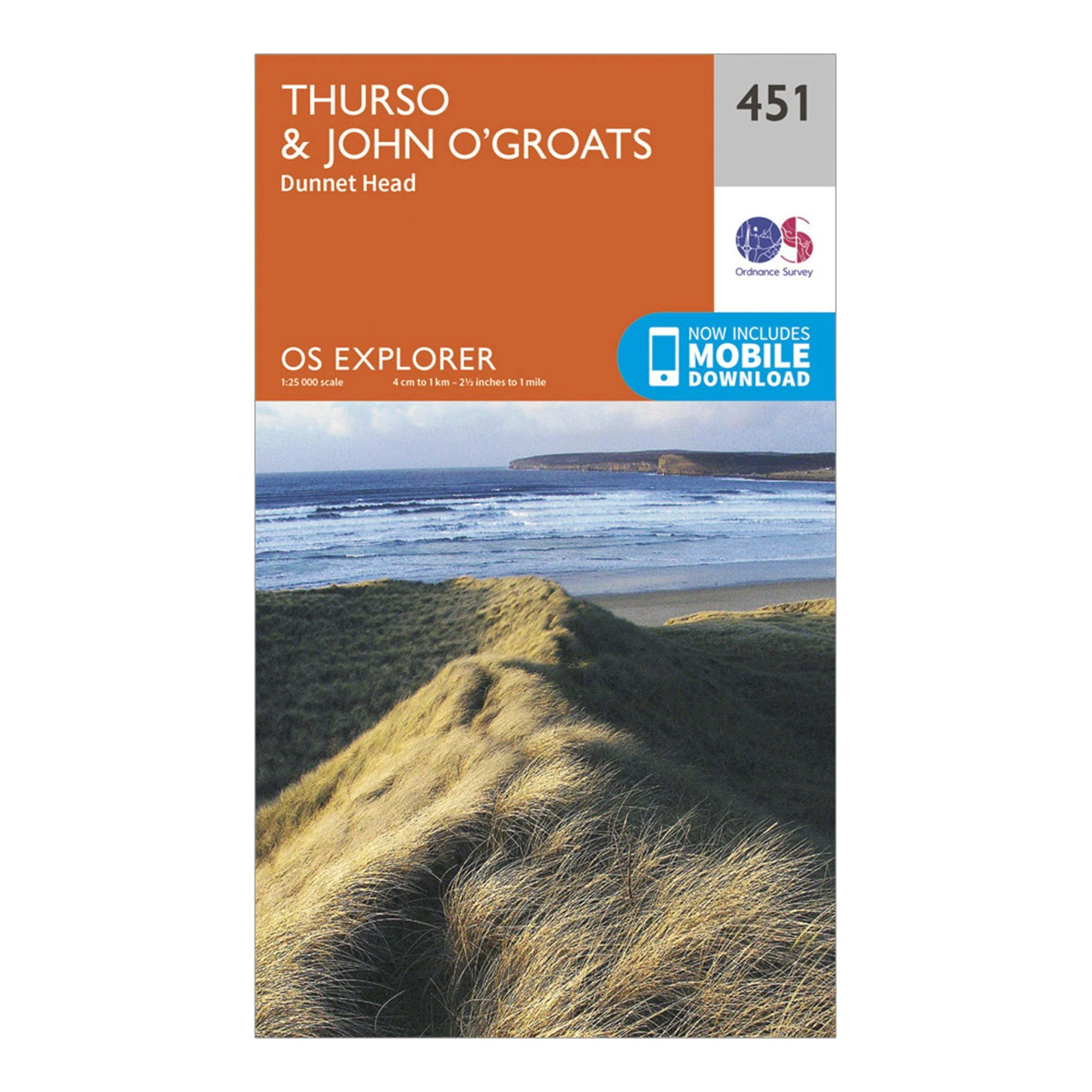Explorer 451 Thurso & John O'Groats Map With Digital Version - Image 5