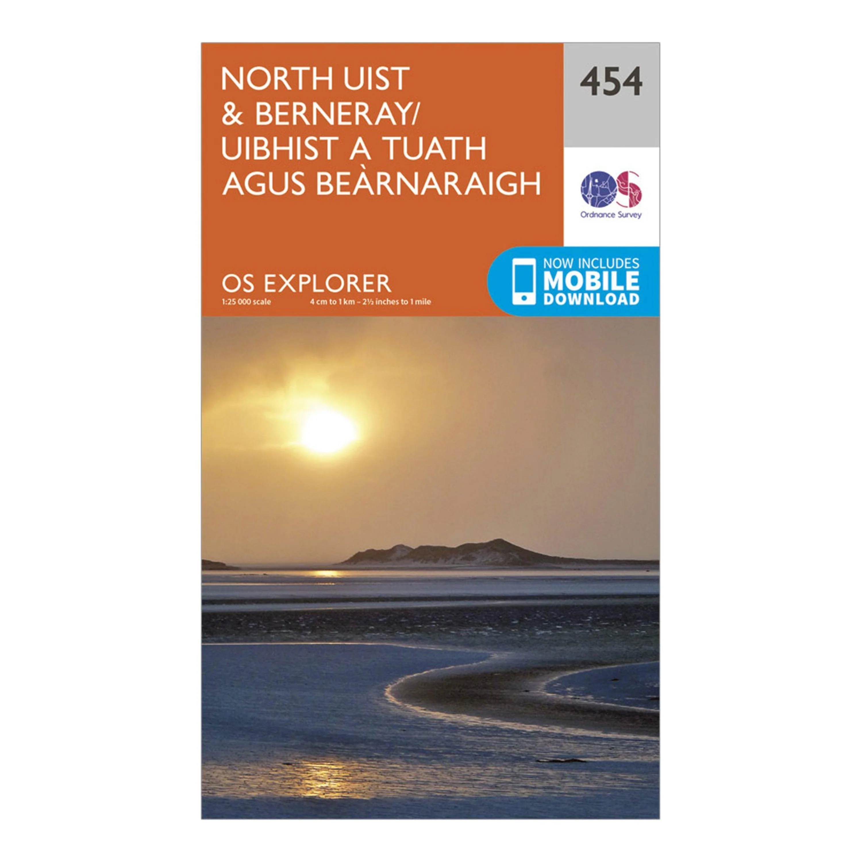 Explorer 454 North Uist & Berneray Map With Digital Version - Image 5