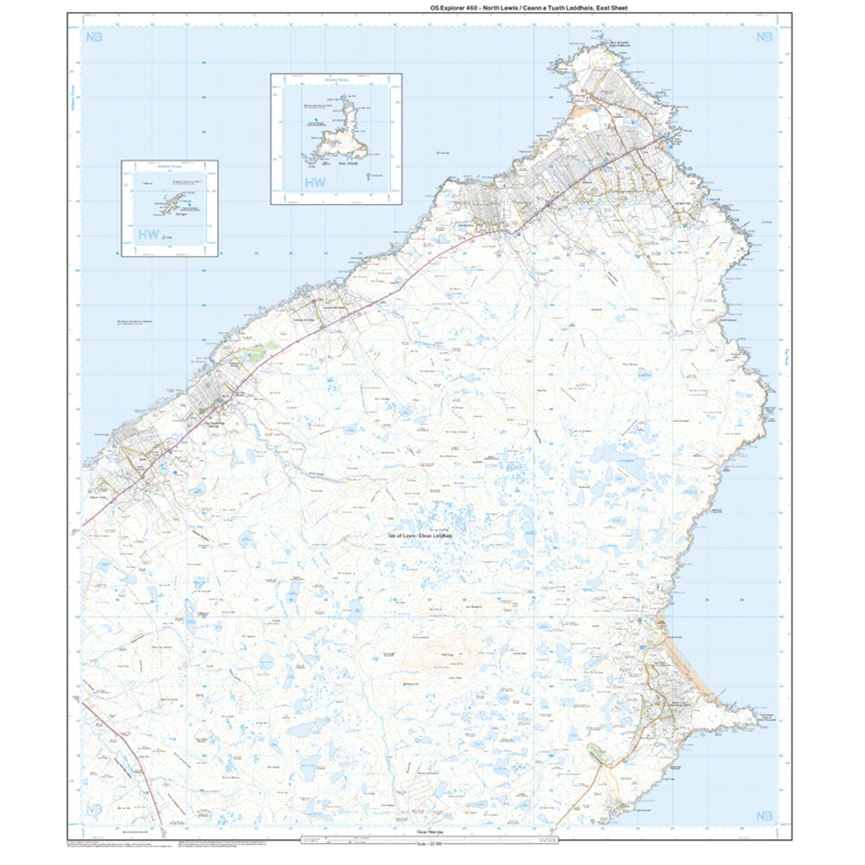 Explorer 460 North Lewis Map With Digital Version - Image 3