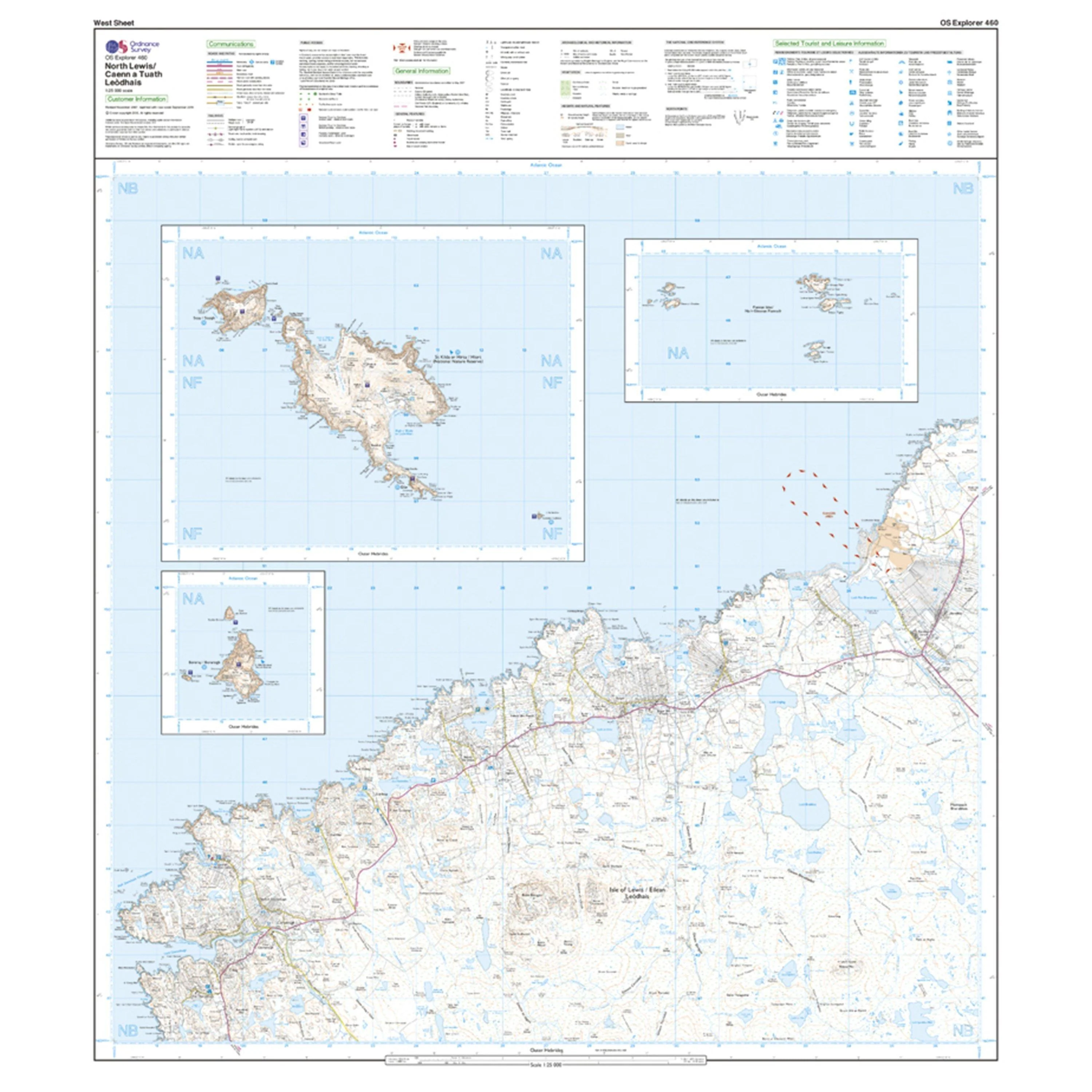 Explorer 460 North Lewis Map With Digital Version - Image 4