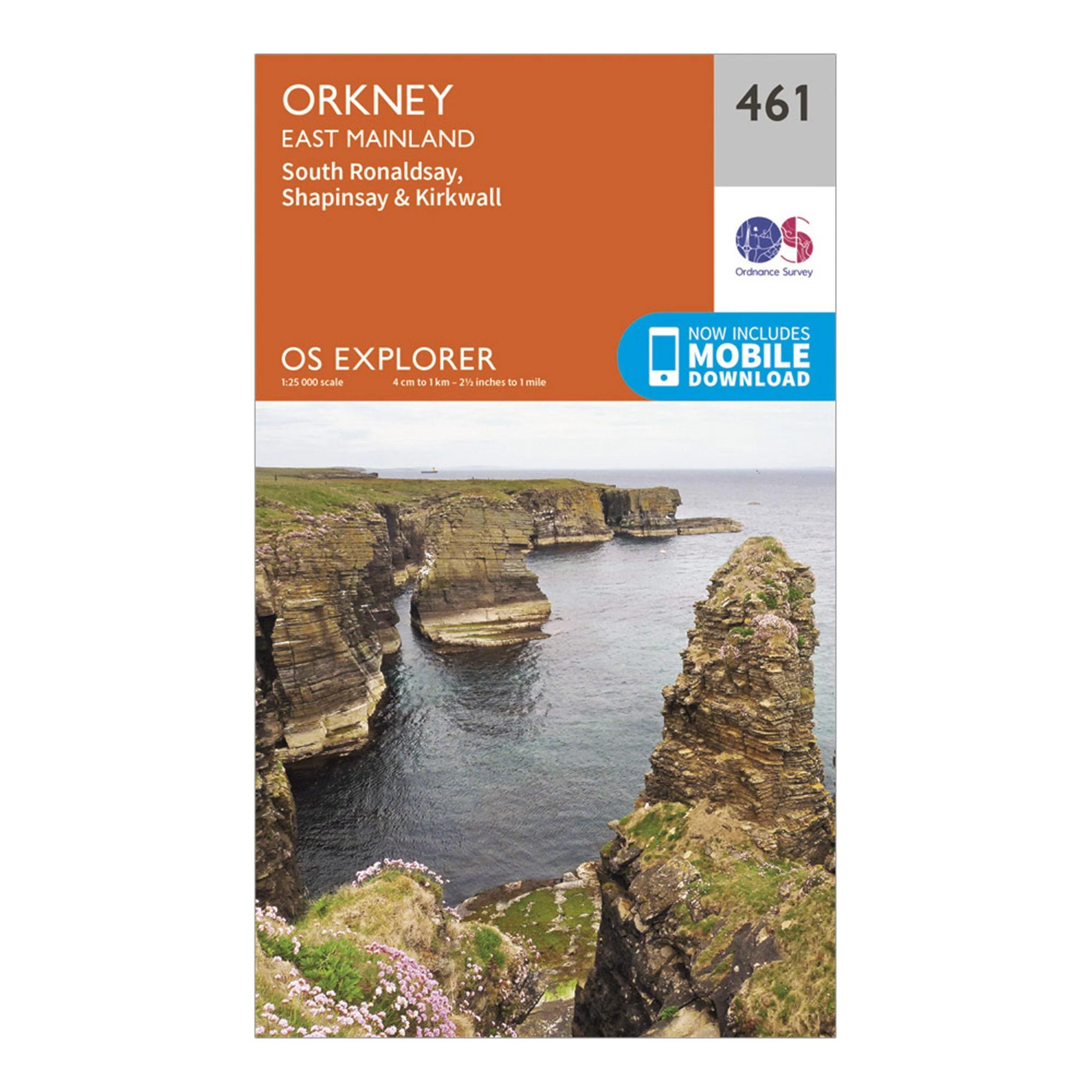 Explorer 461 Orkney East Mainland Map With Digital Version - Image 5