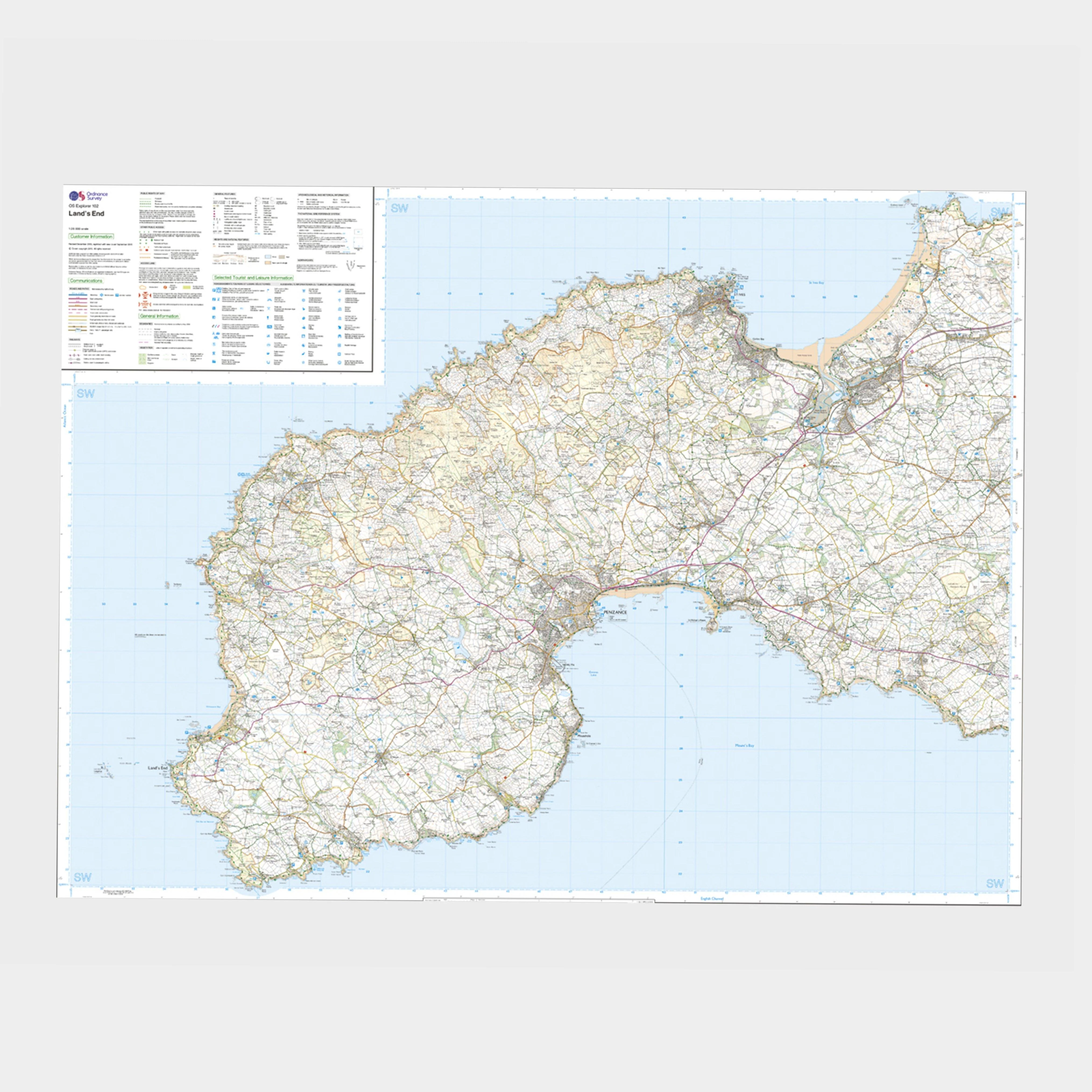 Explorer Active 102 Land's End Map With Digital Version - Image 3