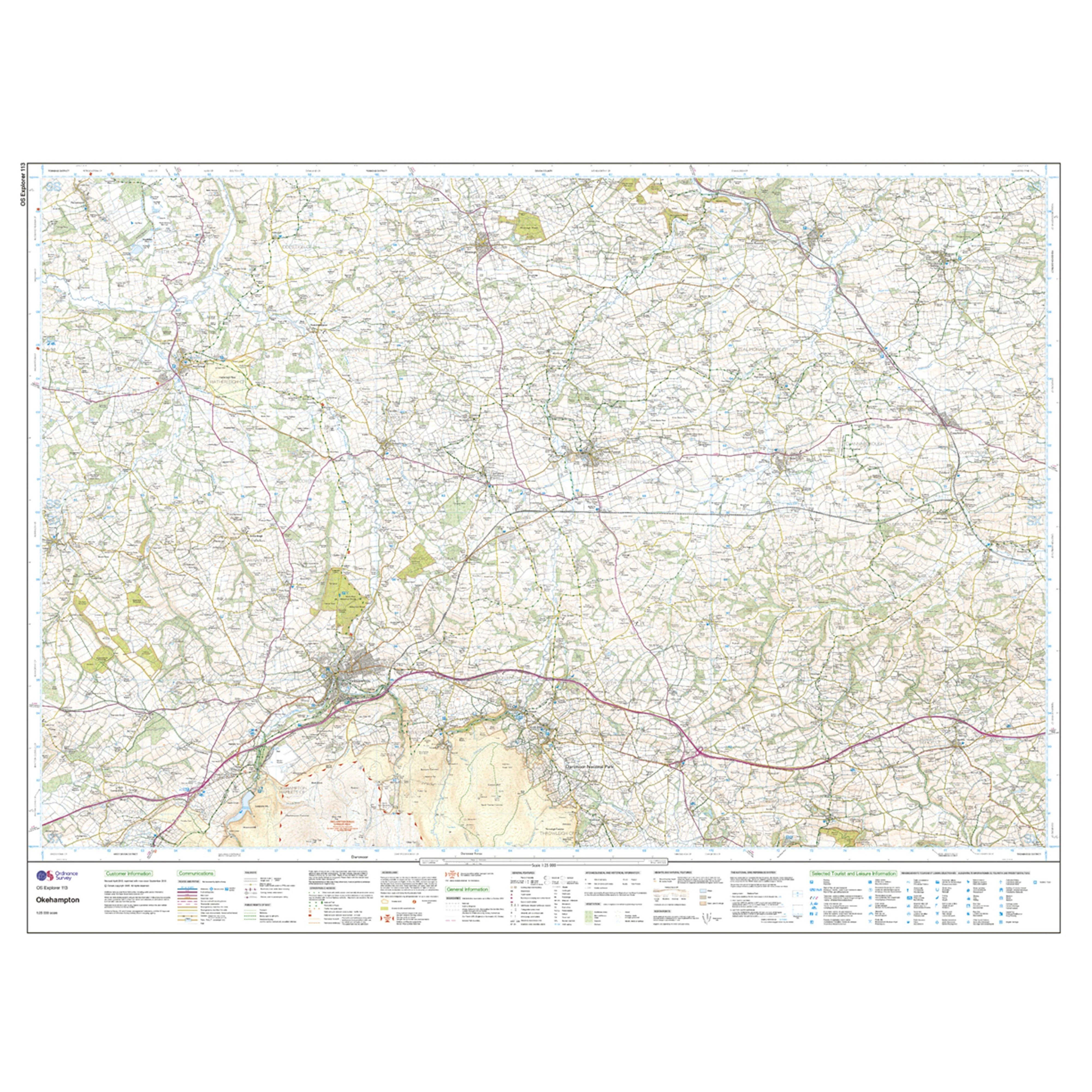 Explorer Active 113 Okehampton Map With Digital Version - Image 3