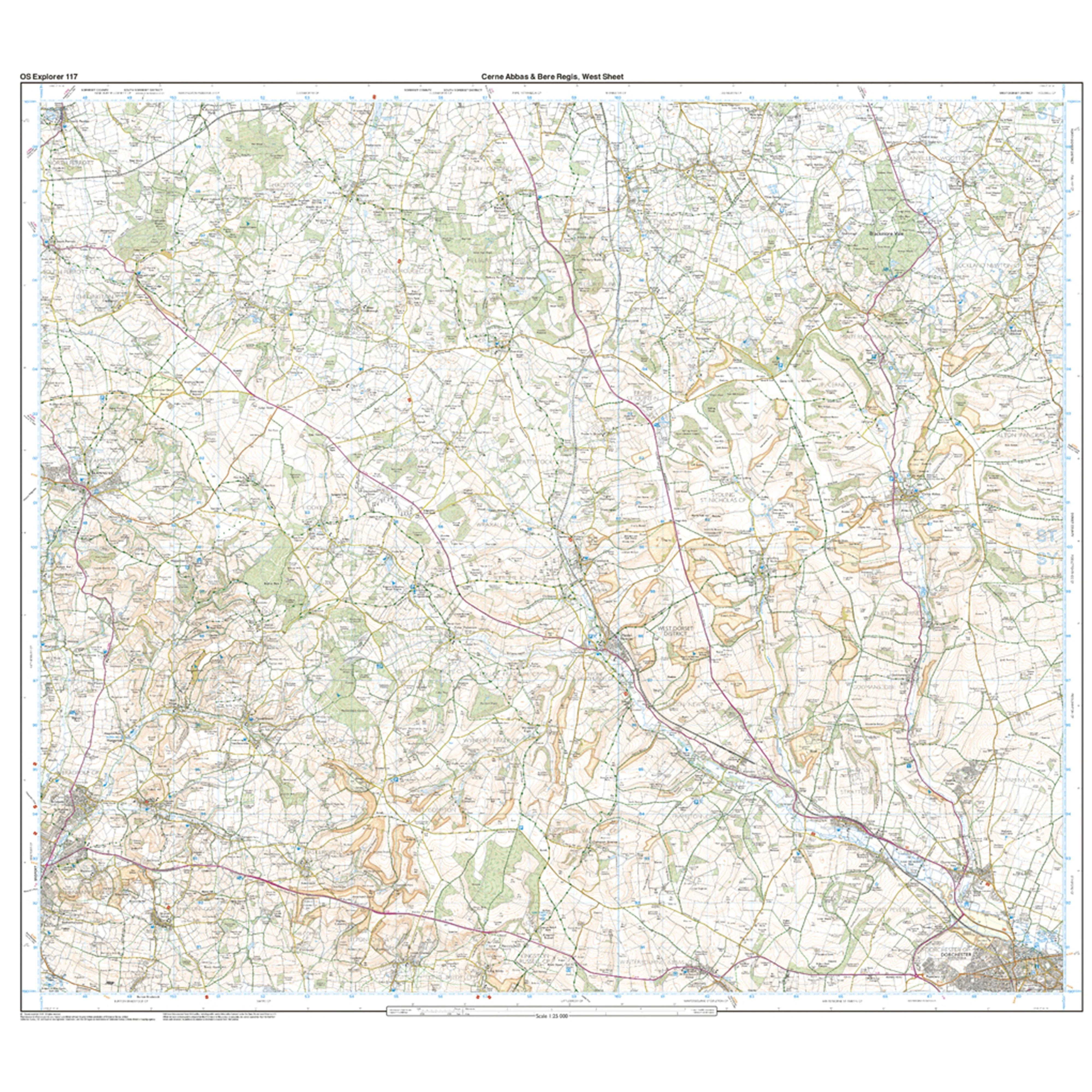 Explorer Active 117 Cerne Abbas & Bere Regis Map With Digital Version - Image 4