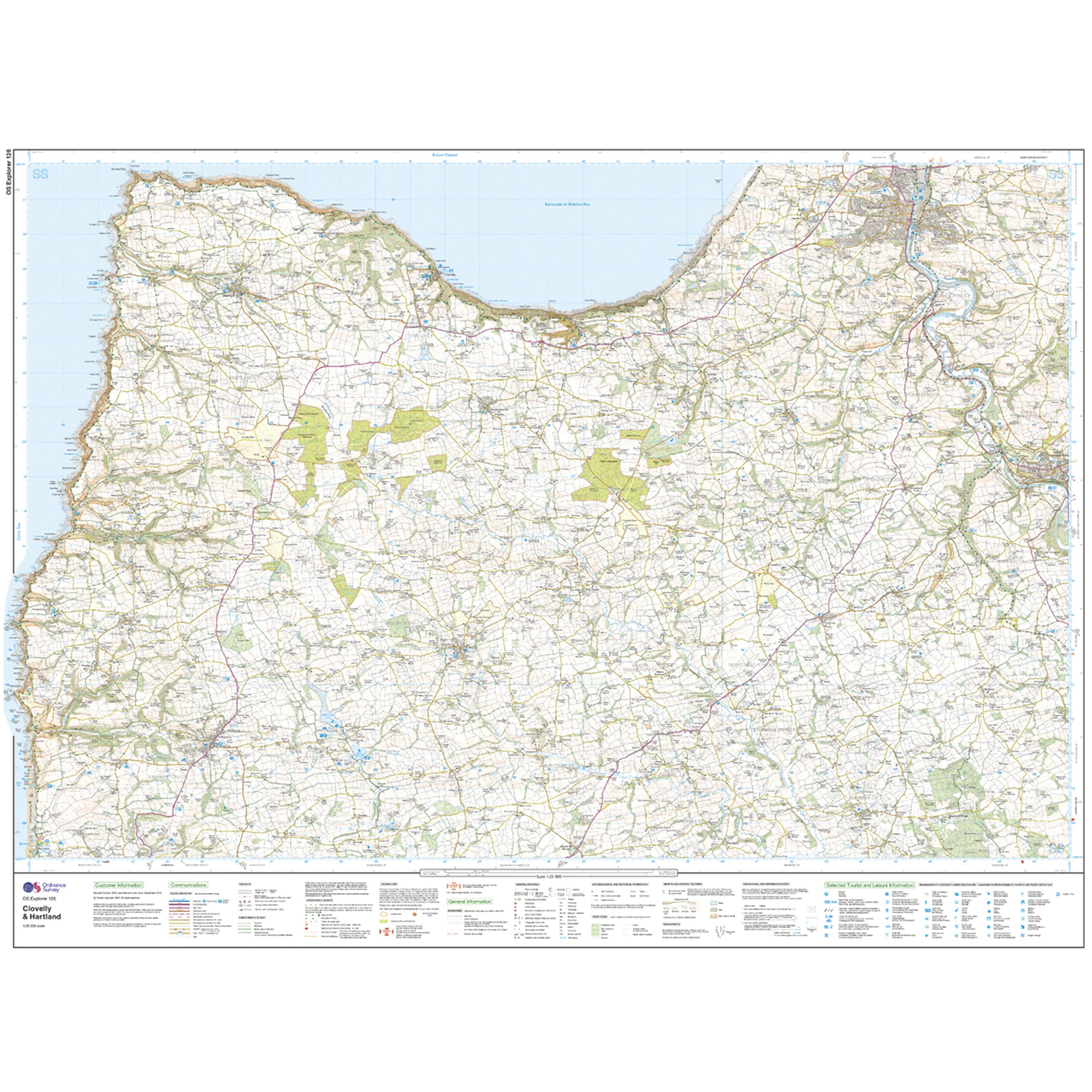 Explorer Active 126 Clovelly & Hartland Map With Digital Version - Image 3