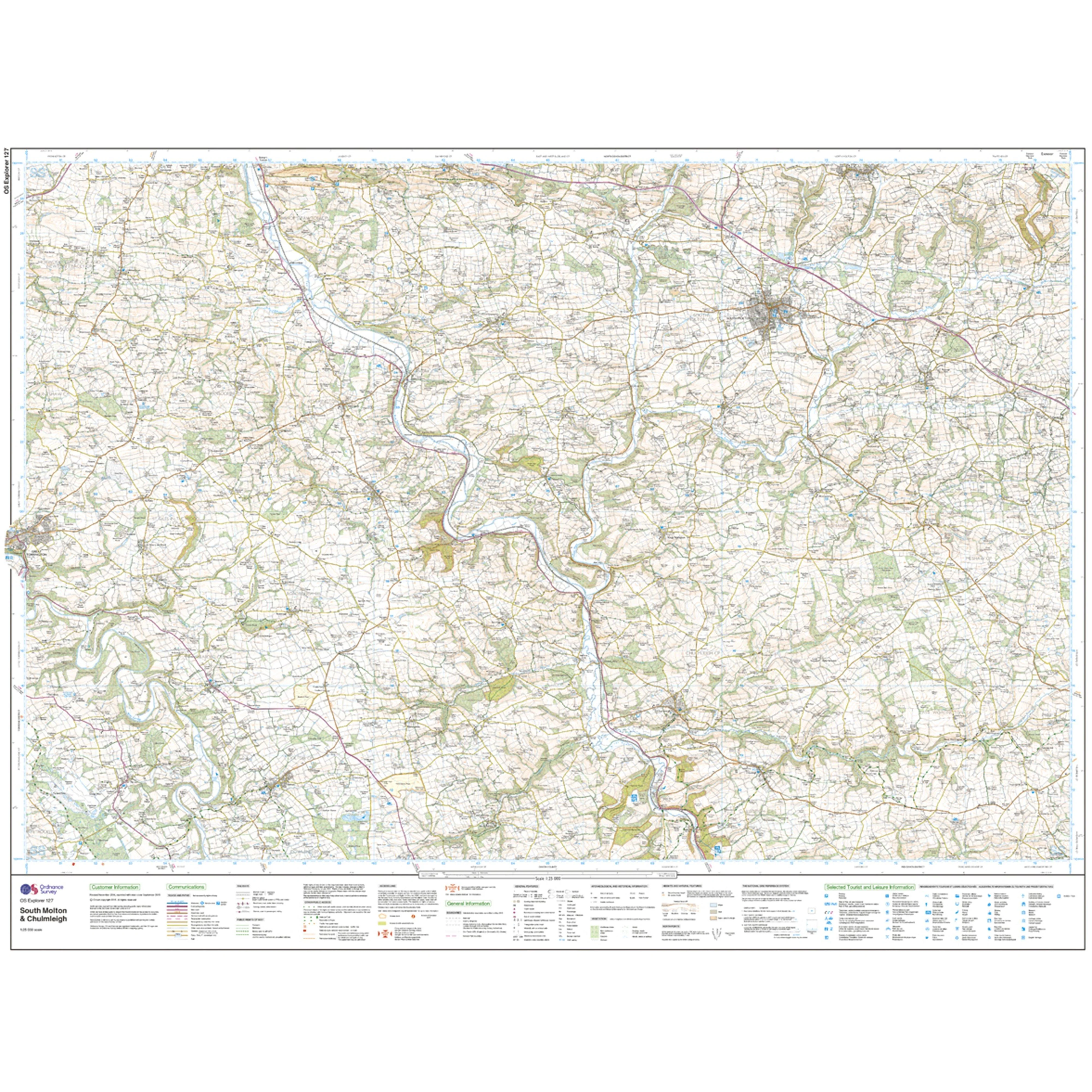 Explorer Active 127 South Molton & Chulmleigh Map With Digital Version - Image 3