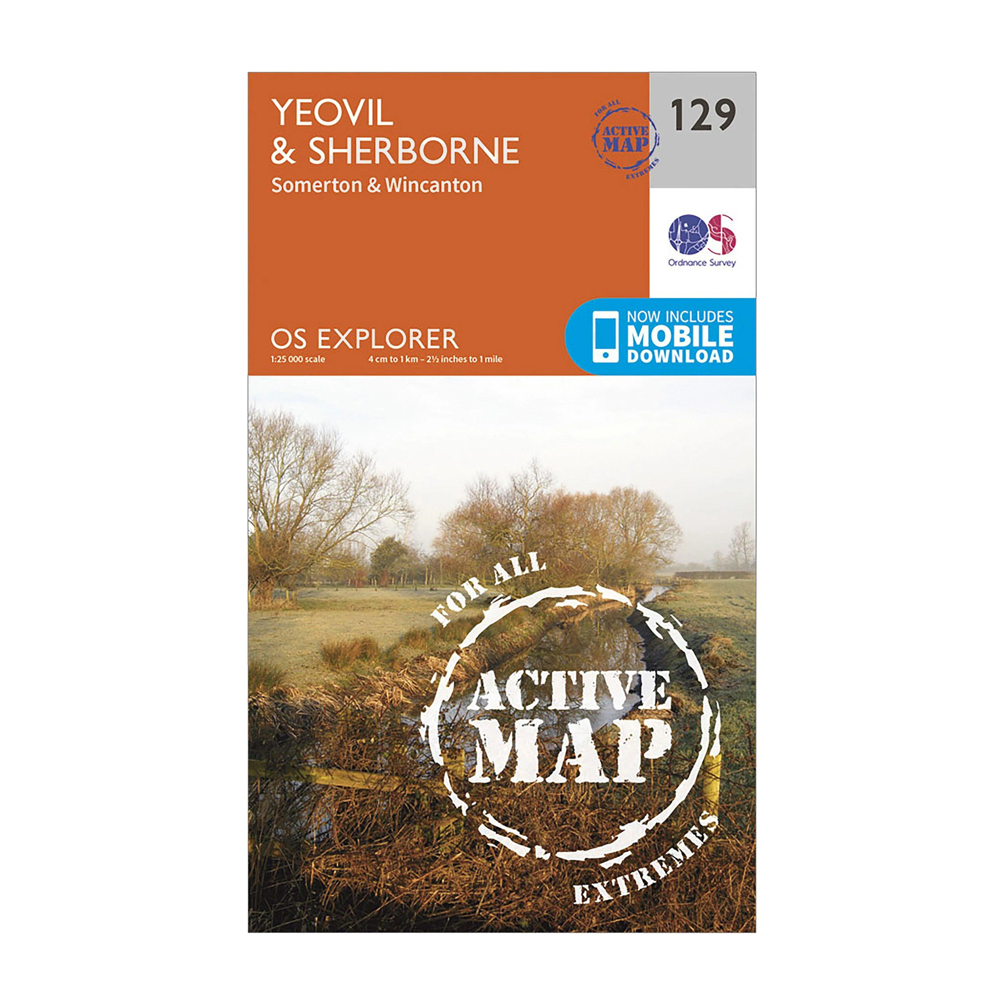 Explorer Active 129 Yeovil  Sherbourne Map With Digital Version - Image 5