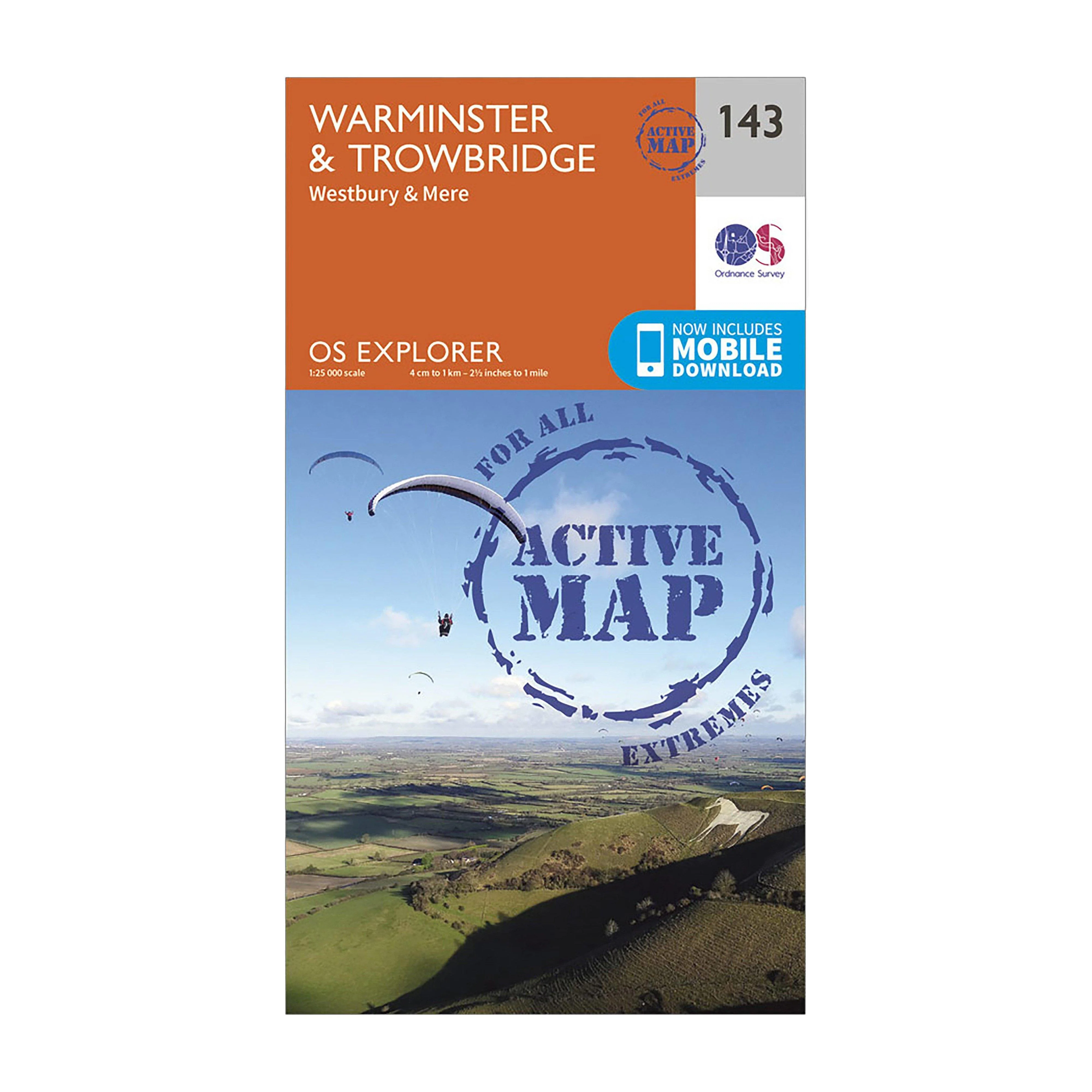 Explorer Active 143 Warminster & Trowbridge Map With Digital Version - Image 4