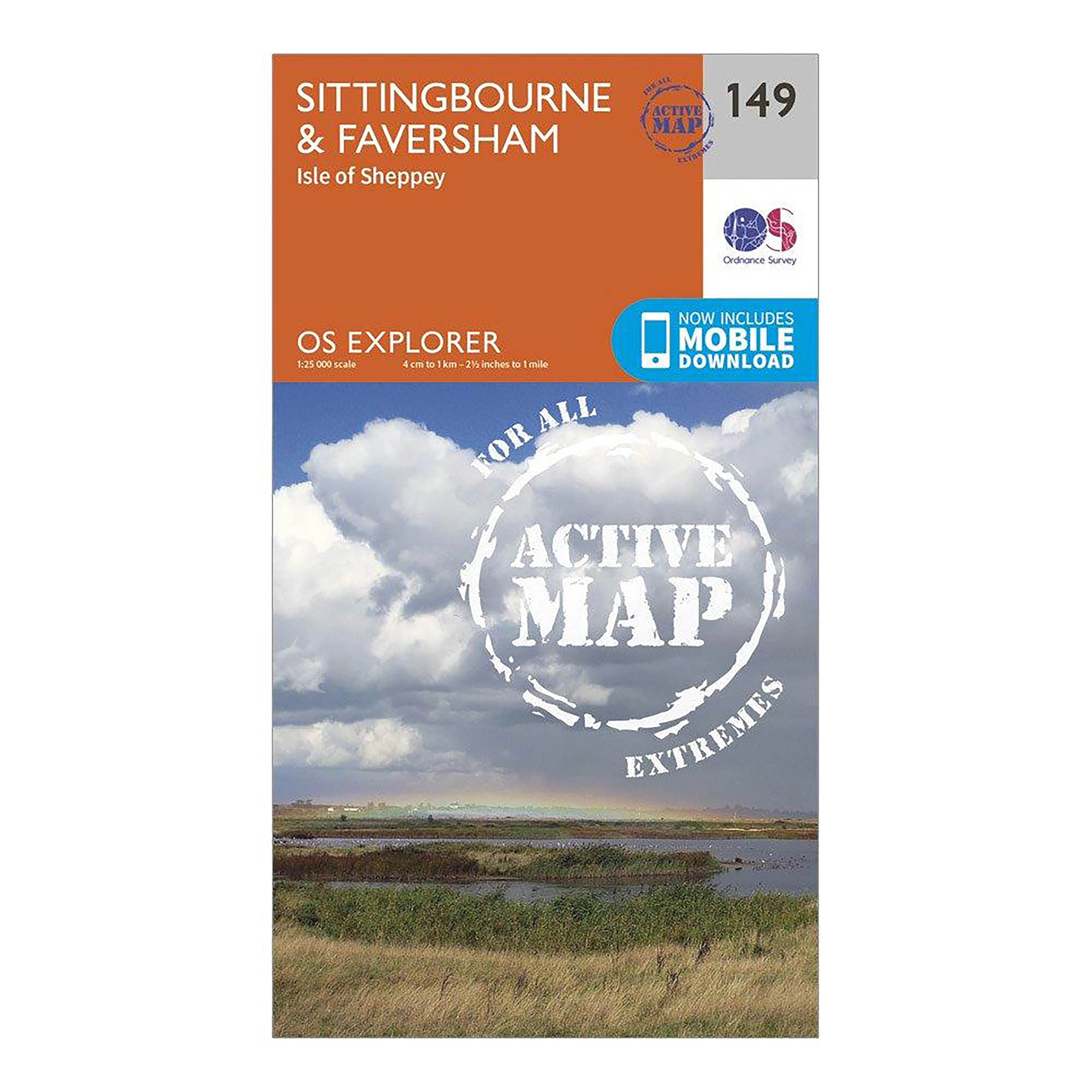 Explorer Active 149 Sittingbourne & Faversham Map With Digital Version - Image 4