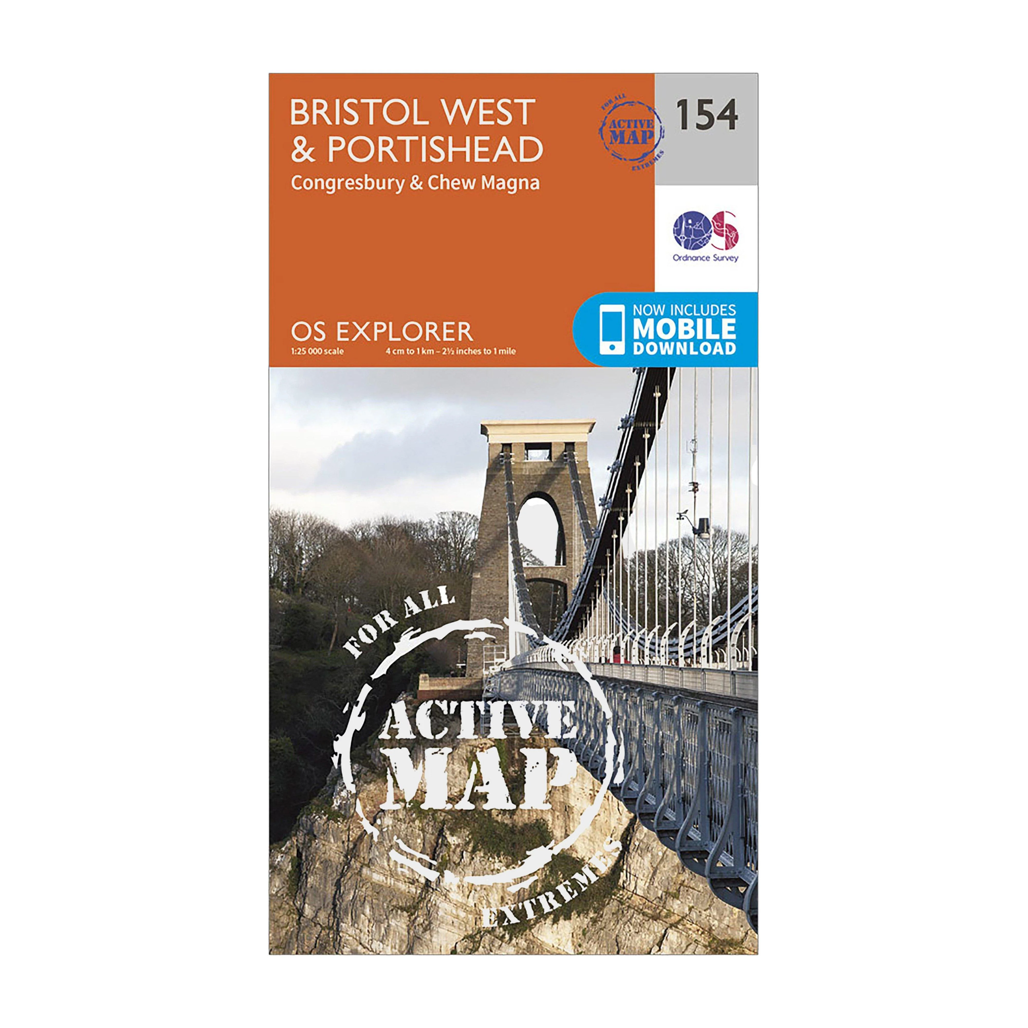 Explorer Active 154 Bristol West & Portishead Map With Digital Version - Image 4