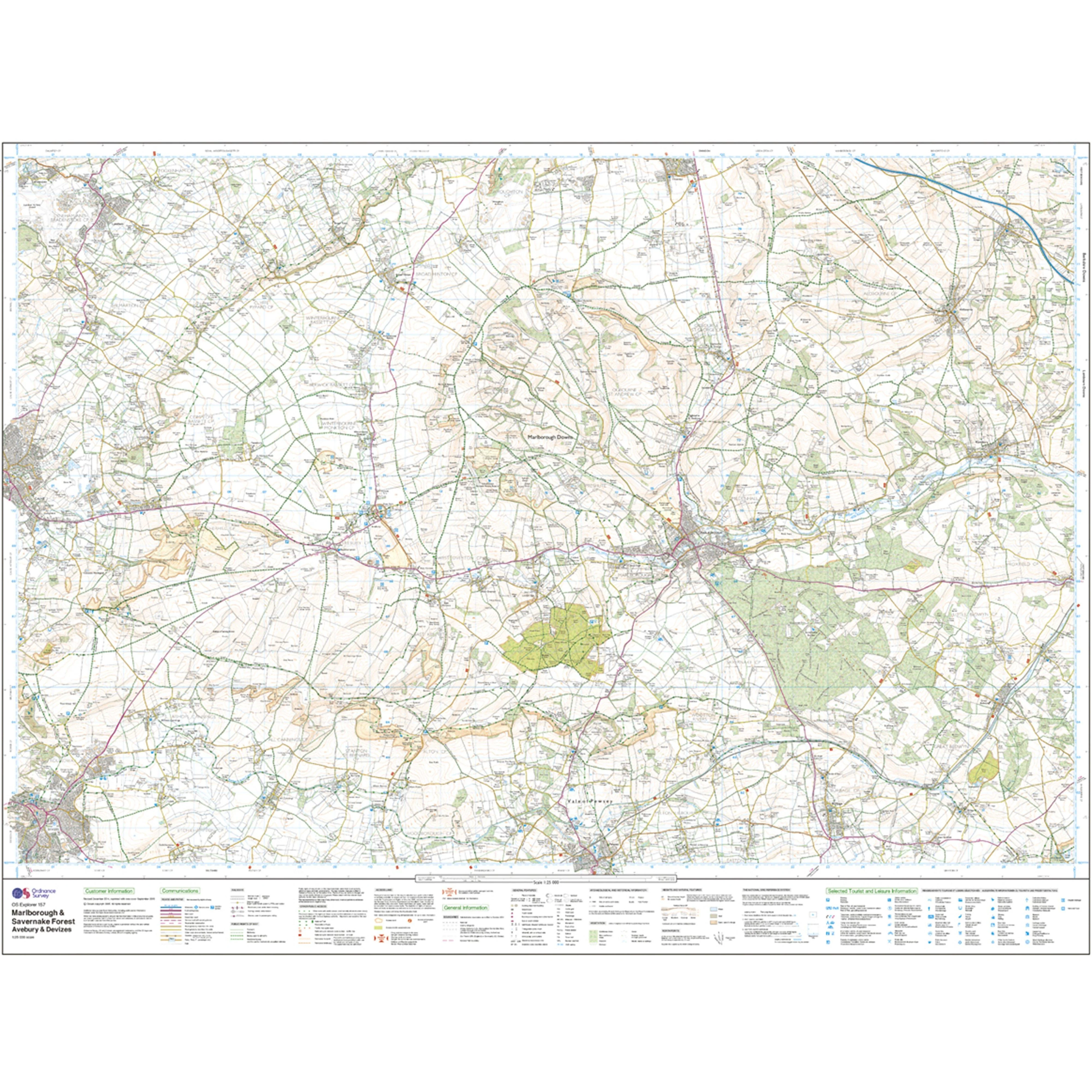 Explorer Active 157 Marlborough & Savernake Forest Map With Digital Version - Image 3
