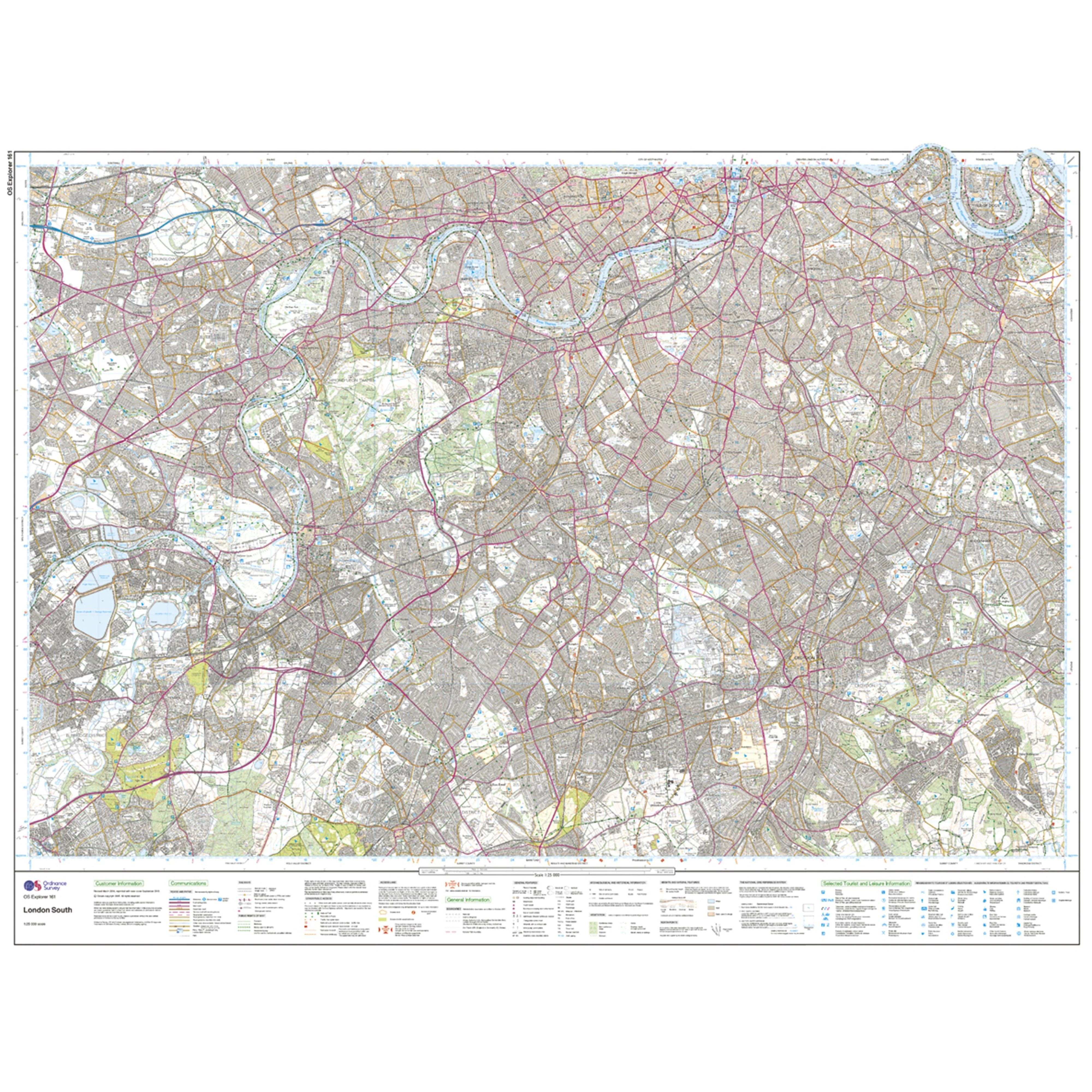 Explorer Active 161 London South Map With Digital Version - Image 3