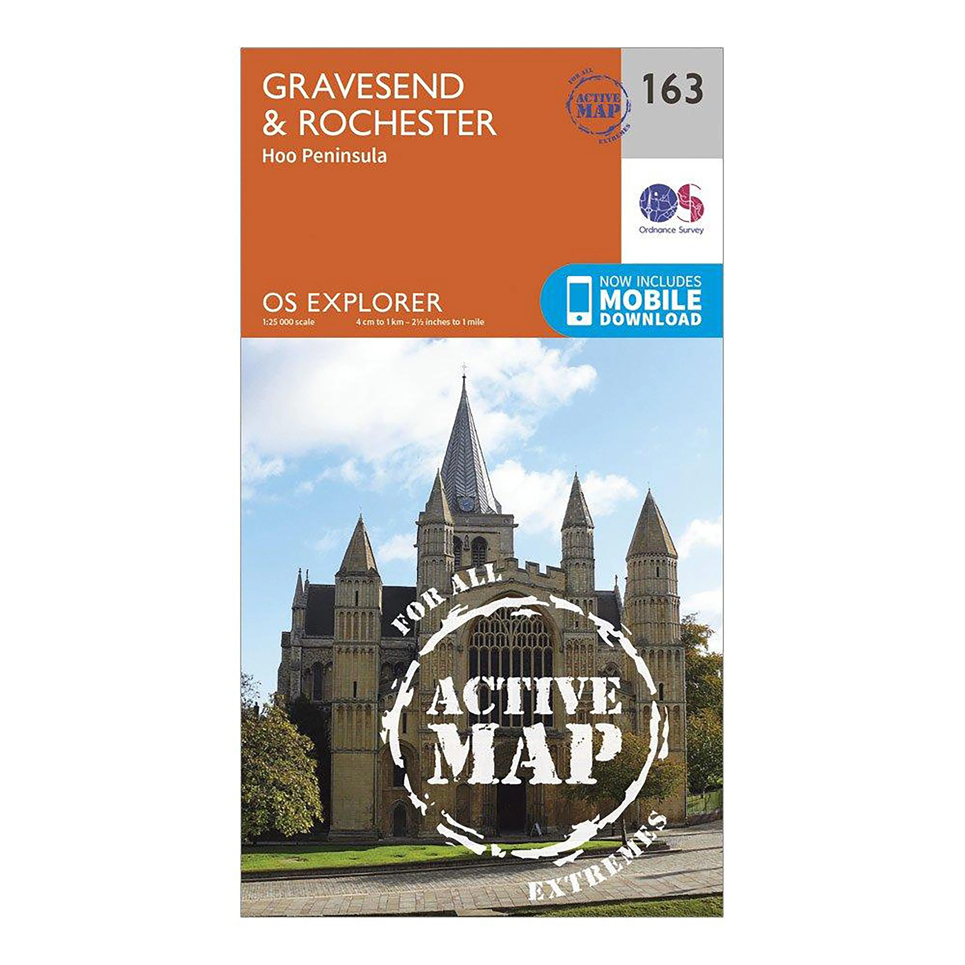 Explorer Active 163 Gravesend & Rochester Map With Digital Version - Image 4