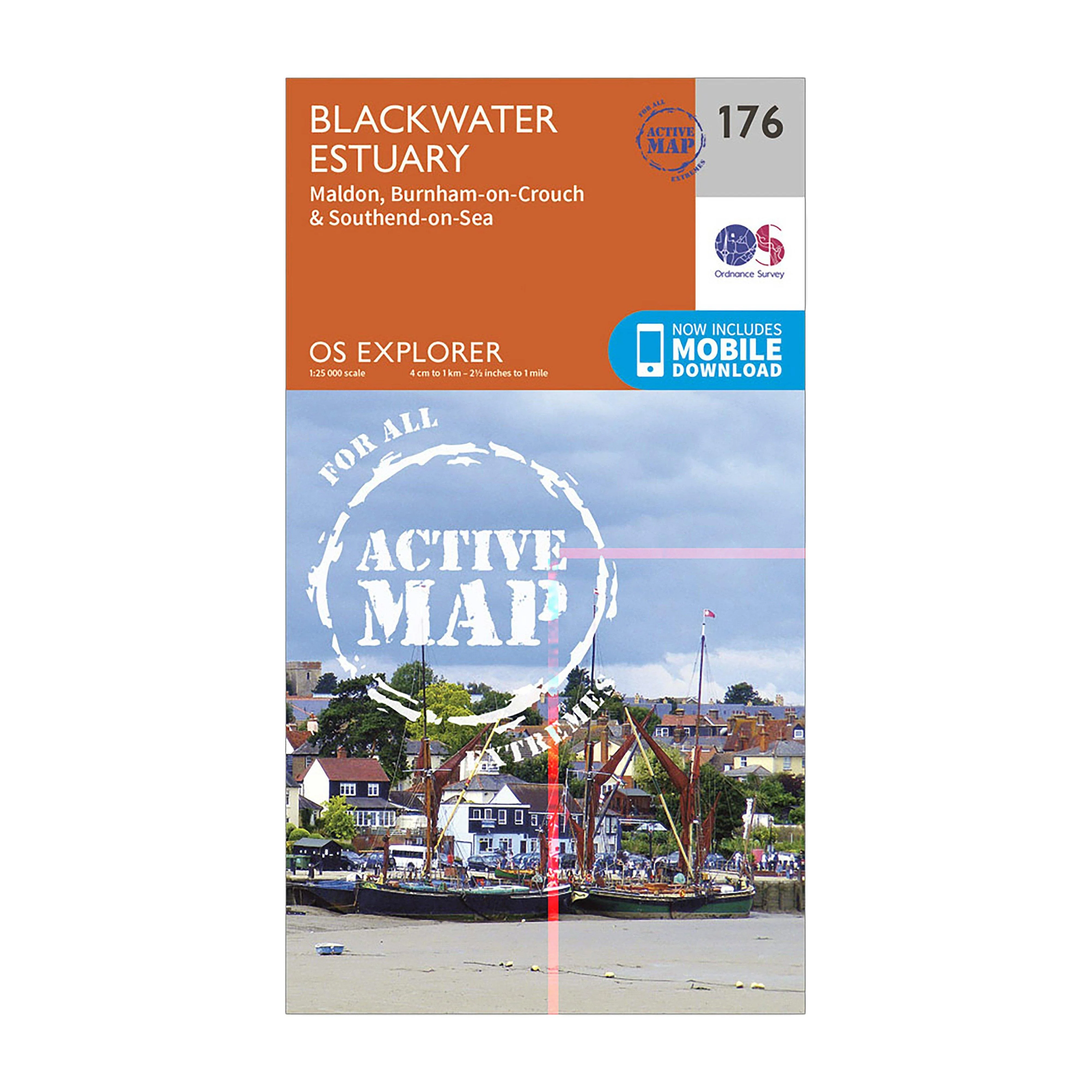 Explorer Active 176 Blackwater Estuary Map With Digital Version - Image 4