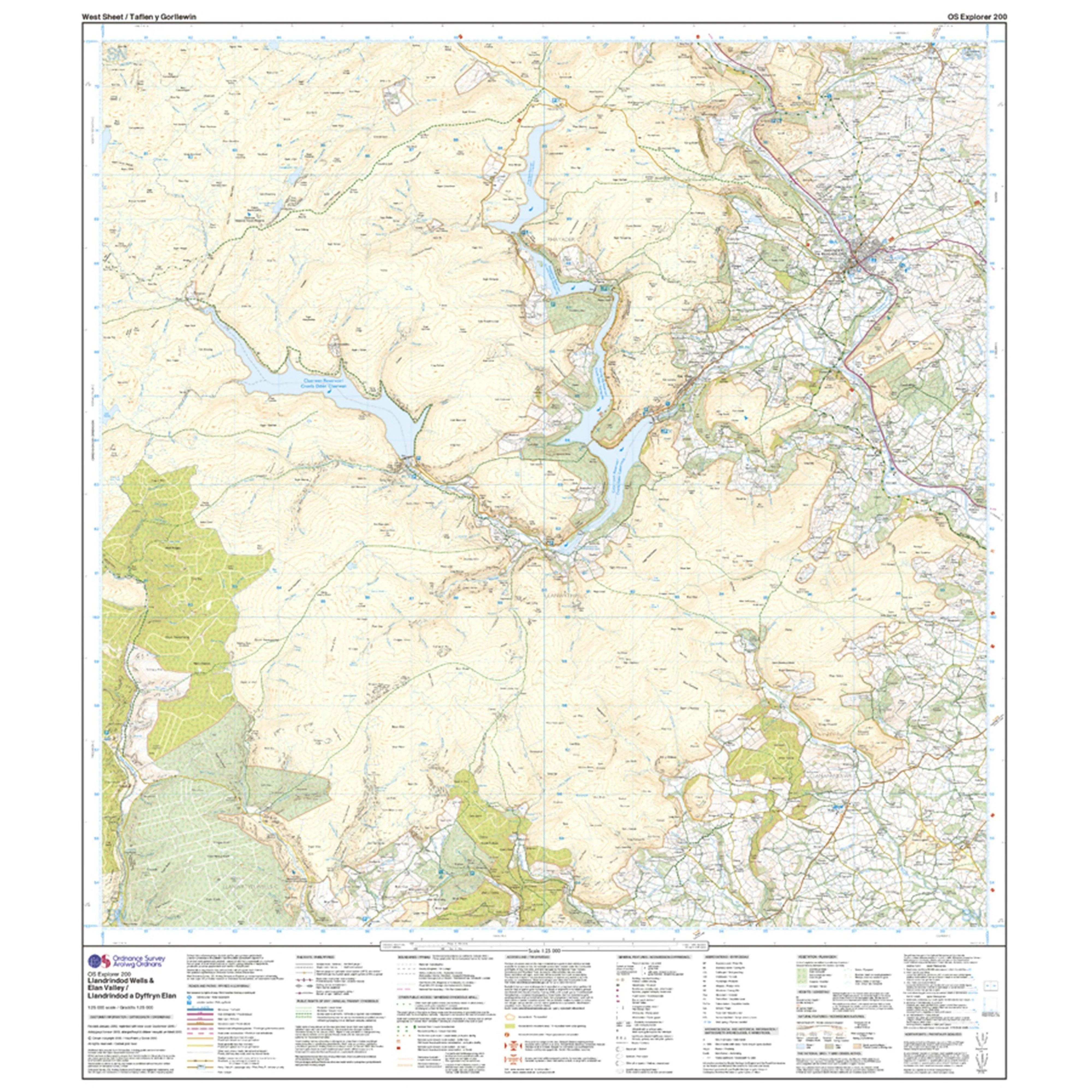 Explorer Active 200 Llandrindod Wells & Elan Valley Map With Digital Version - Image 4