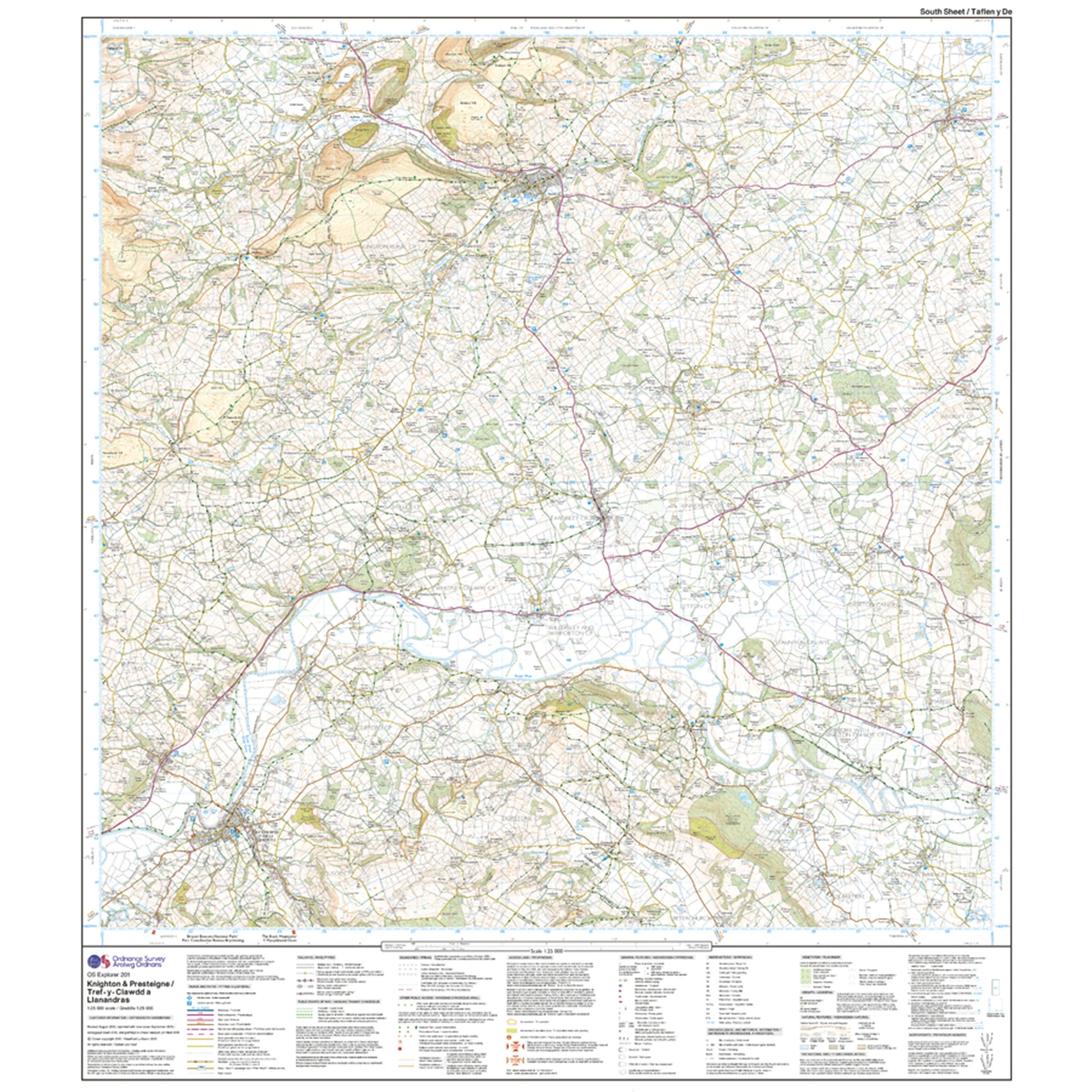 Explorer Active 201 Knighton  Presteigne Map With Digital Version - Image 4