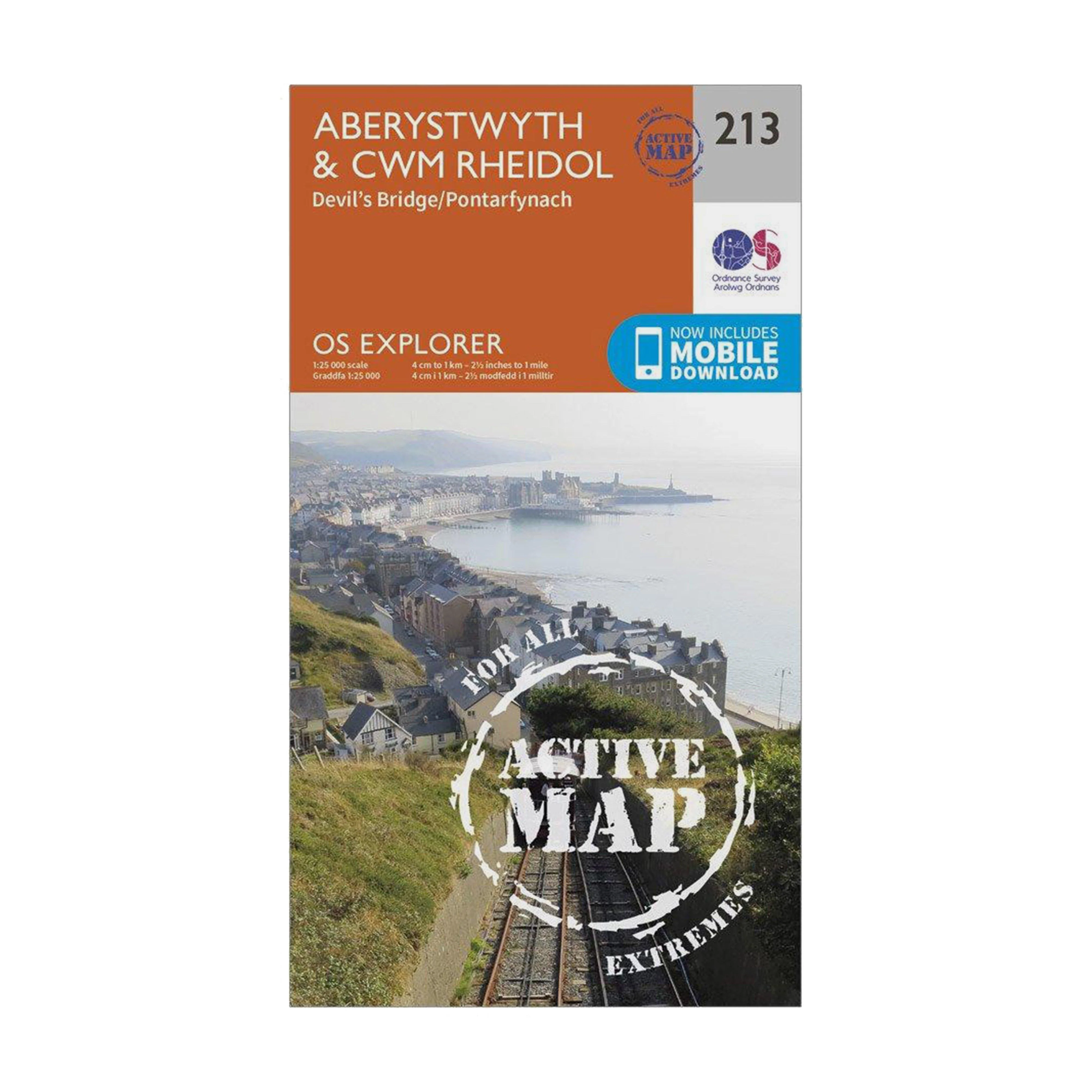 Explorer Active 213 Aberystwyth & Cwn Rheidol Map With Digital Version - Image 4