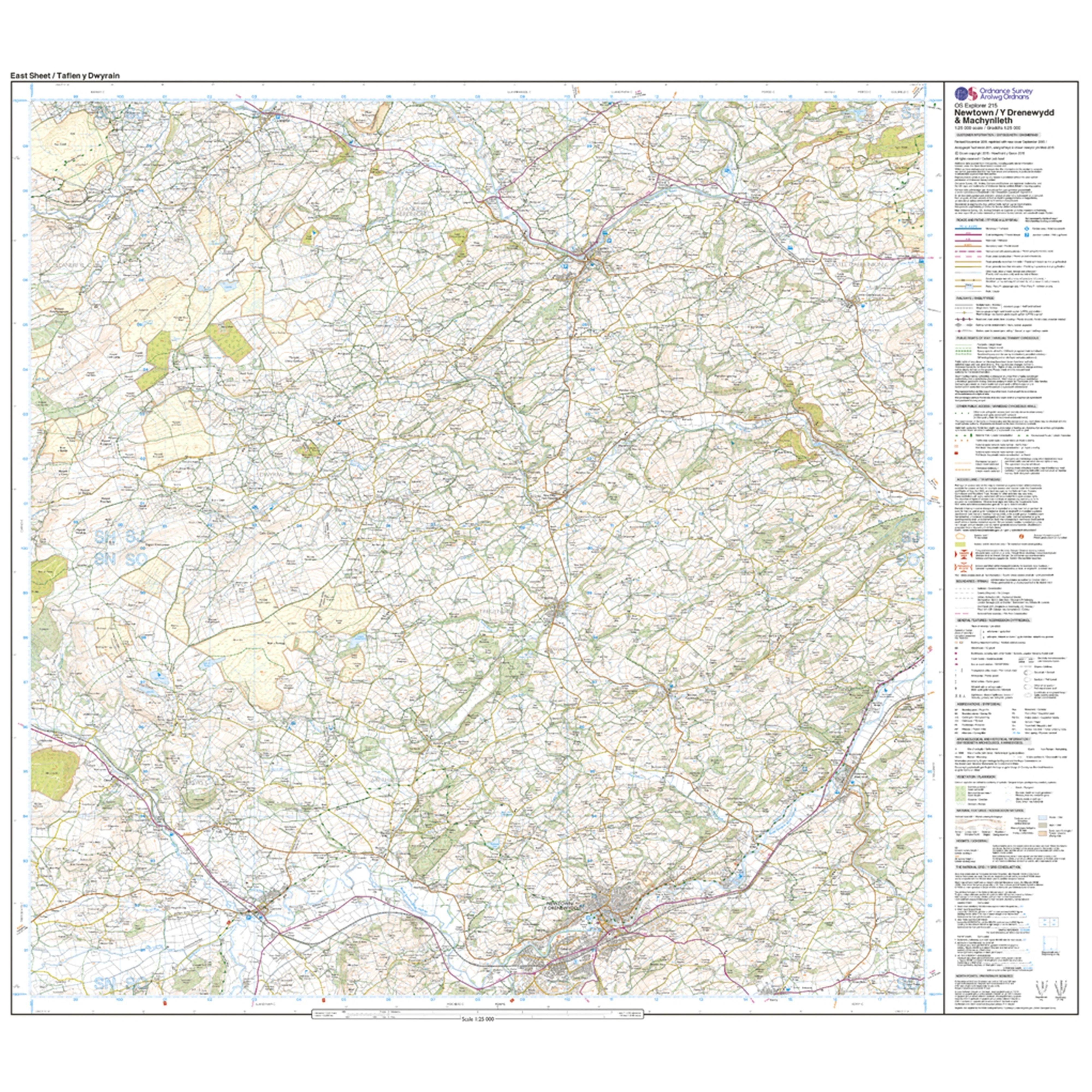 Explorer Active 215 Newton & Llanfair Caereinion Map With Digital Version - Image 3