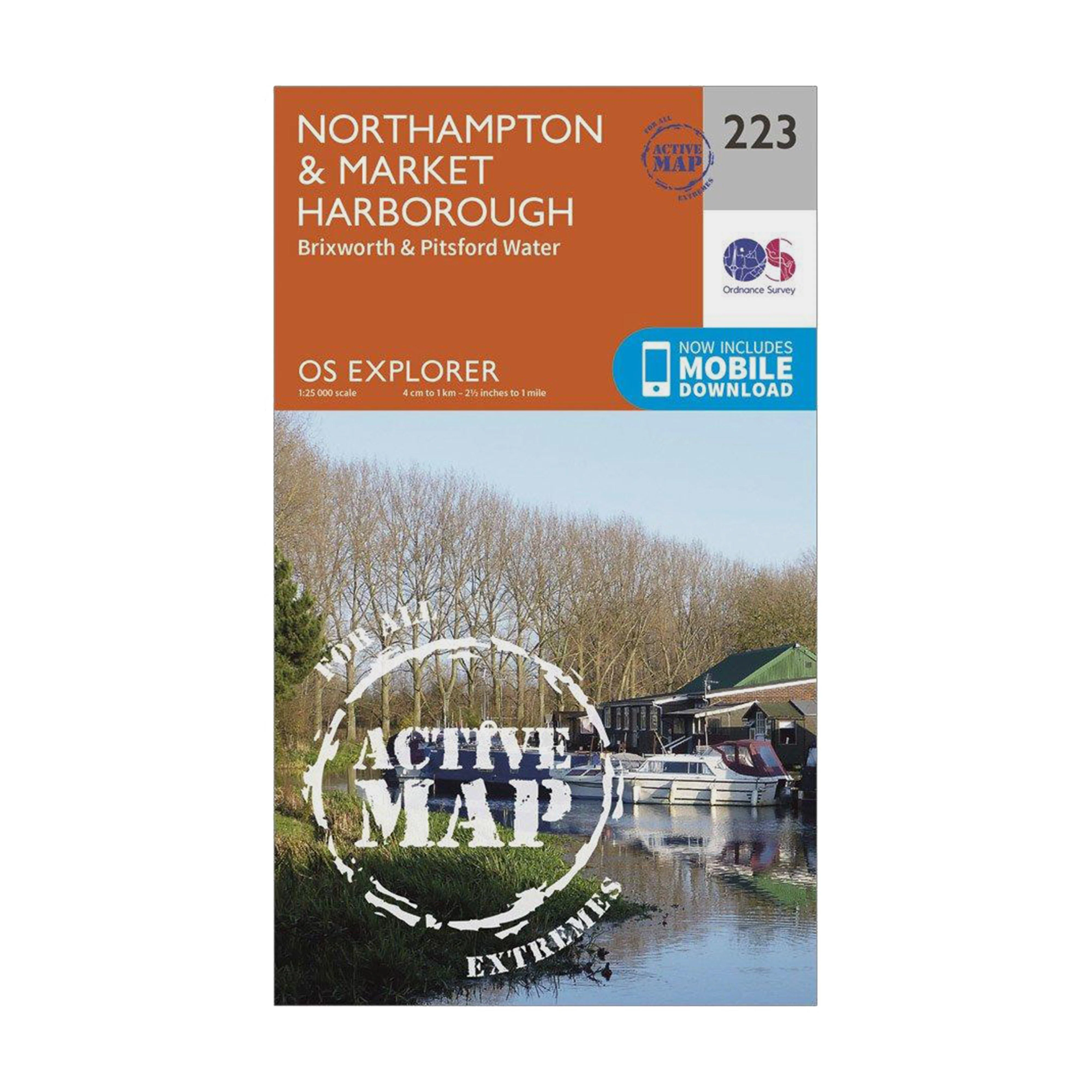 Explorer Active 223 Northampton & Market Harborough Map With Digital Version - Image 5