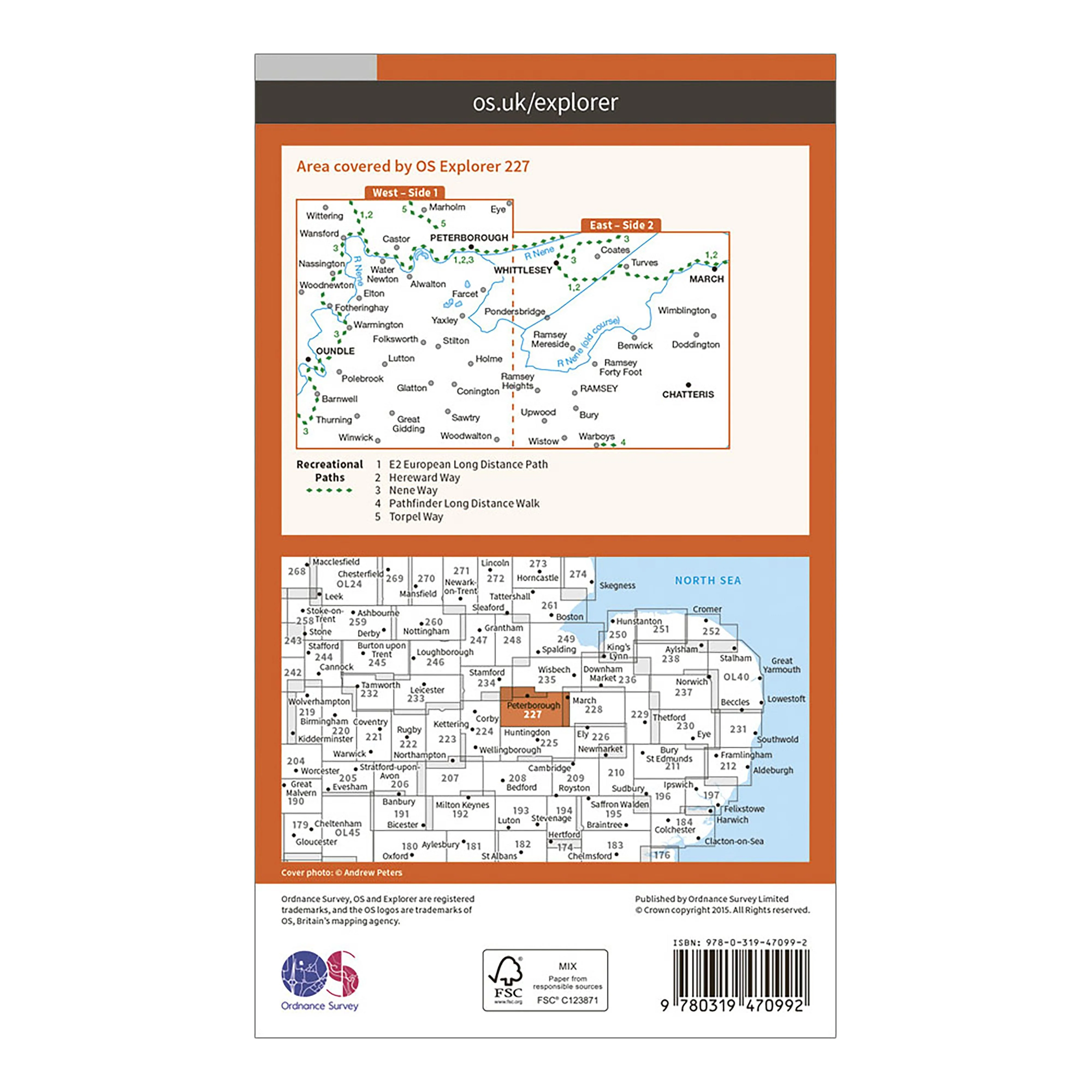 Explorer Active 227 Peterborough Map With Digital Version - Image 2