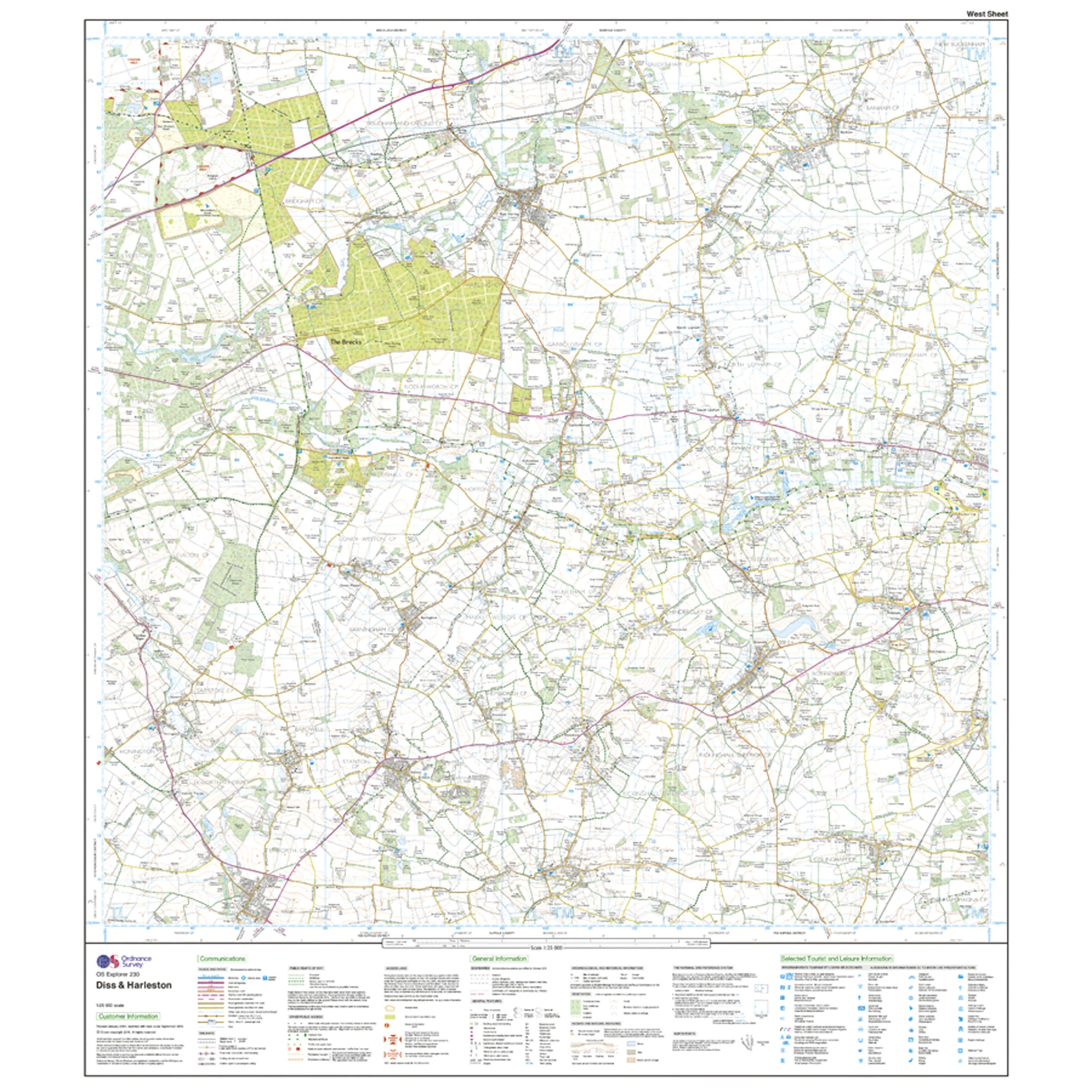 Explorer Active 230 Diss & Harleston Map With Digital Version - Image 4
