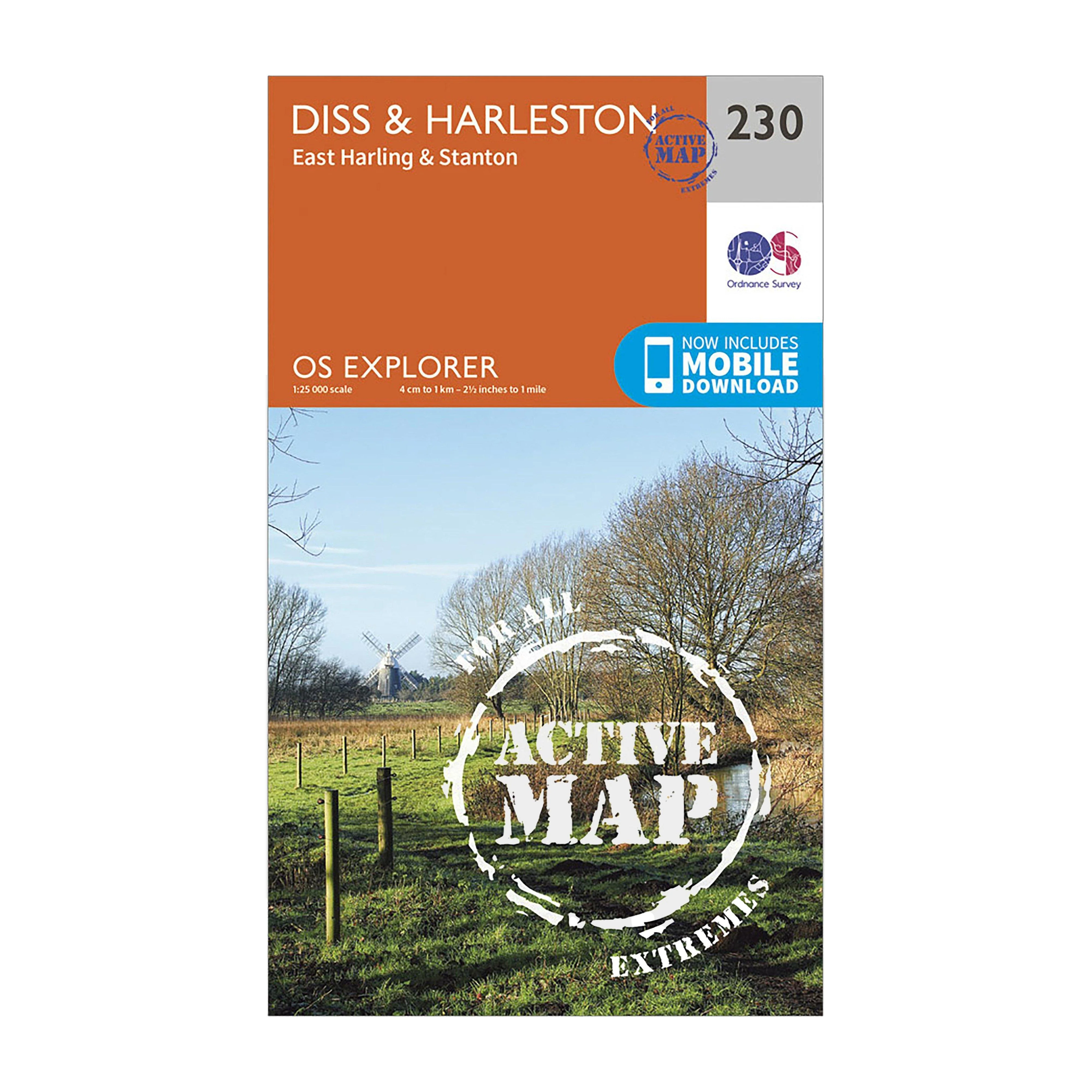 Explorer Active 230 Diss & Harleston Map With Digital Version - Image 5