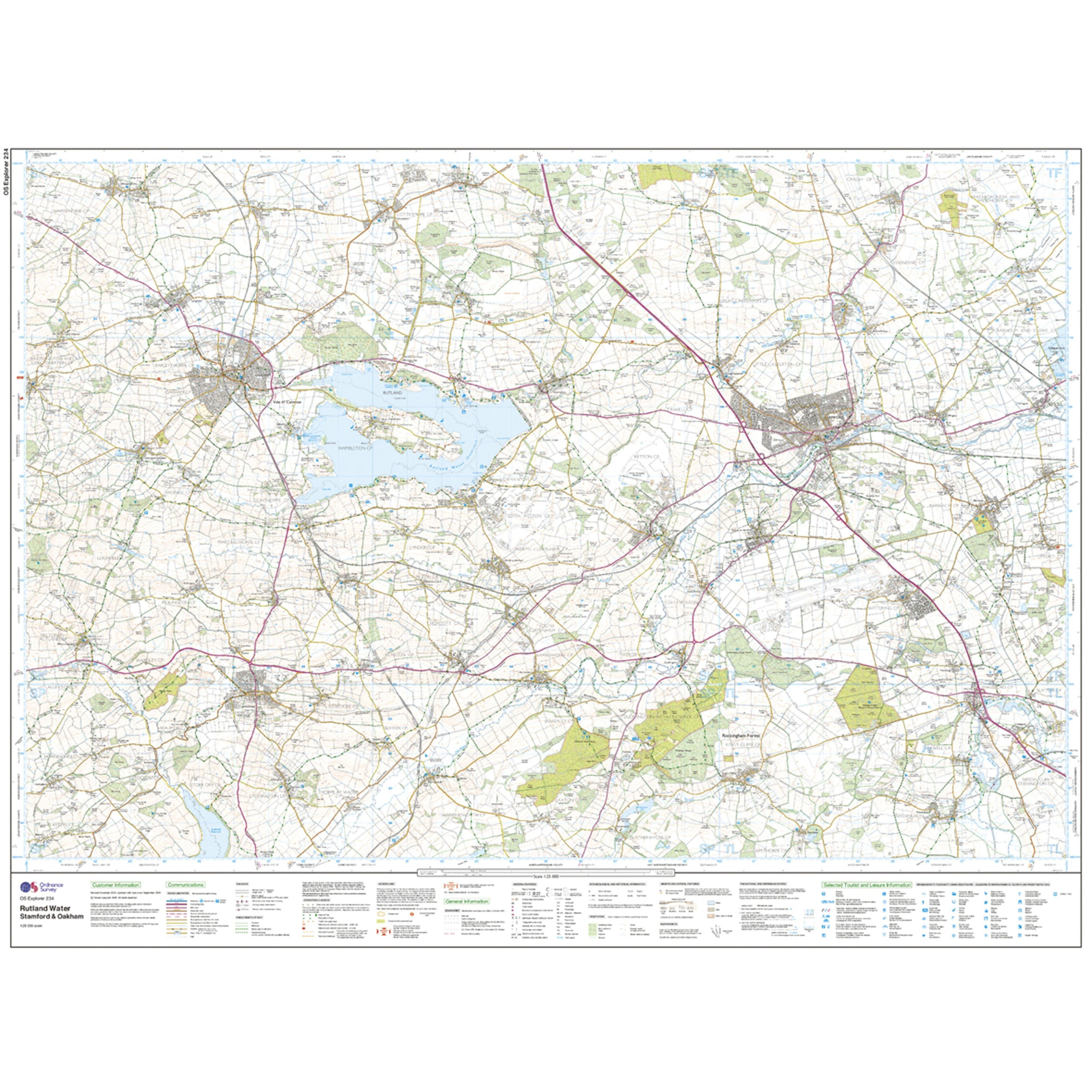 Explorer Active 234 Rutland Water Map With Digital Version - Image 3