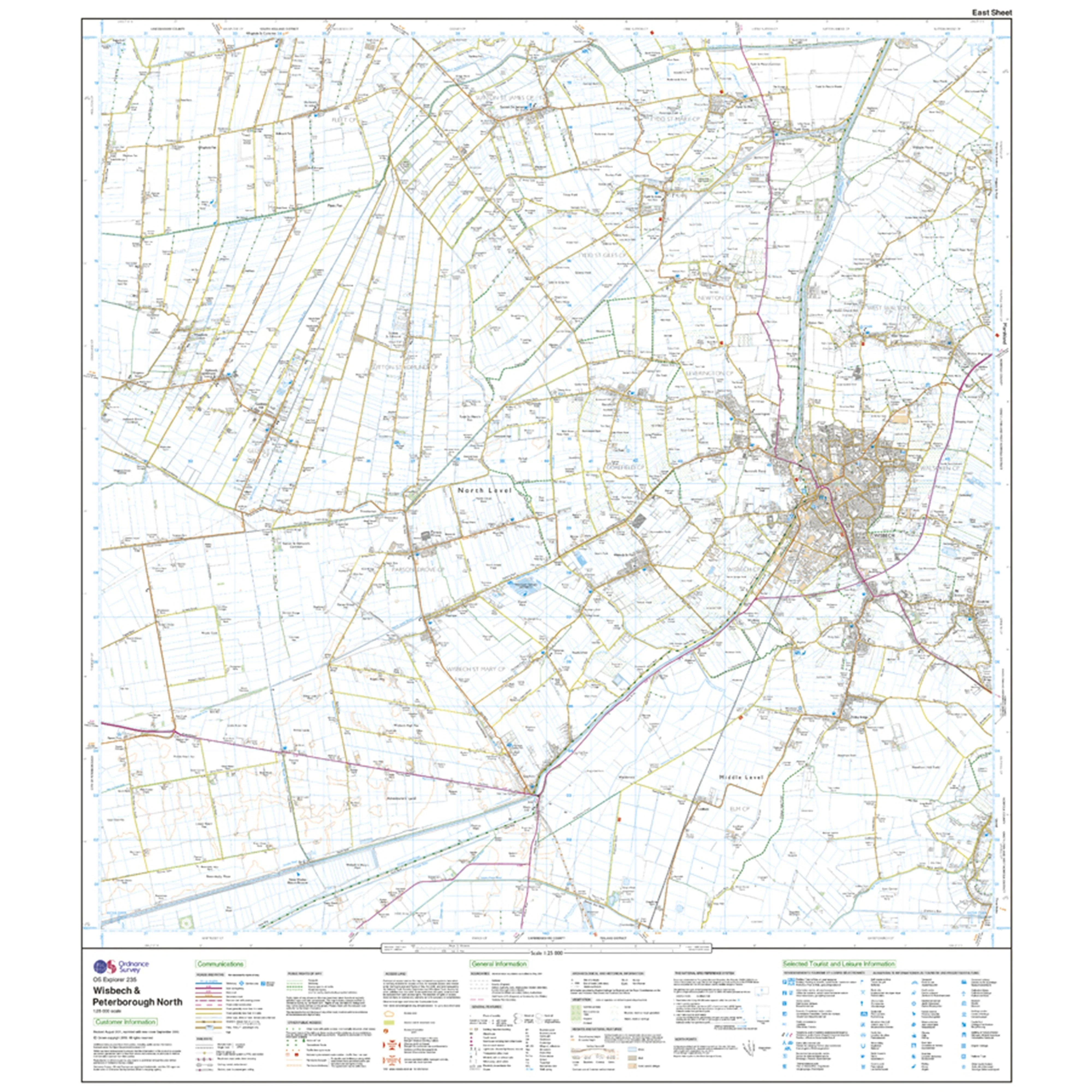 Explorer Active 235 Wisbech & Peterborough North Map With Digital Version - Image 3