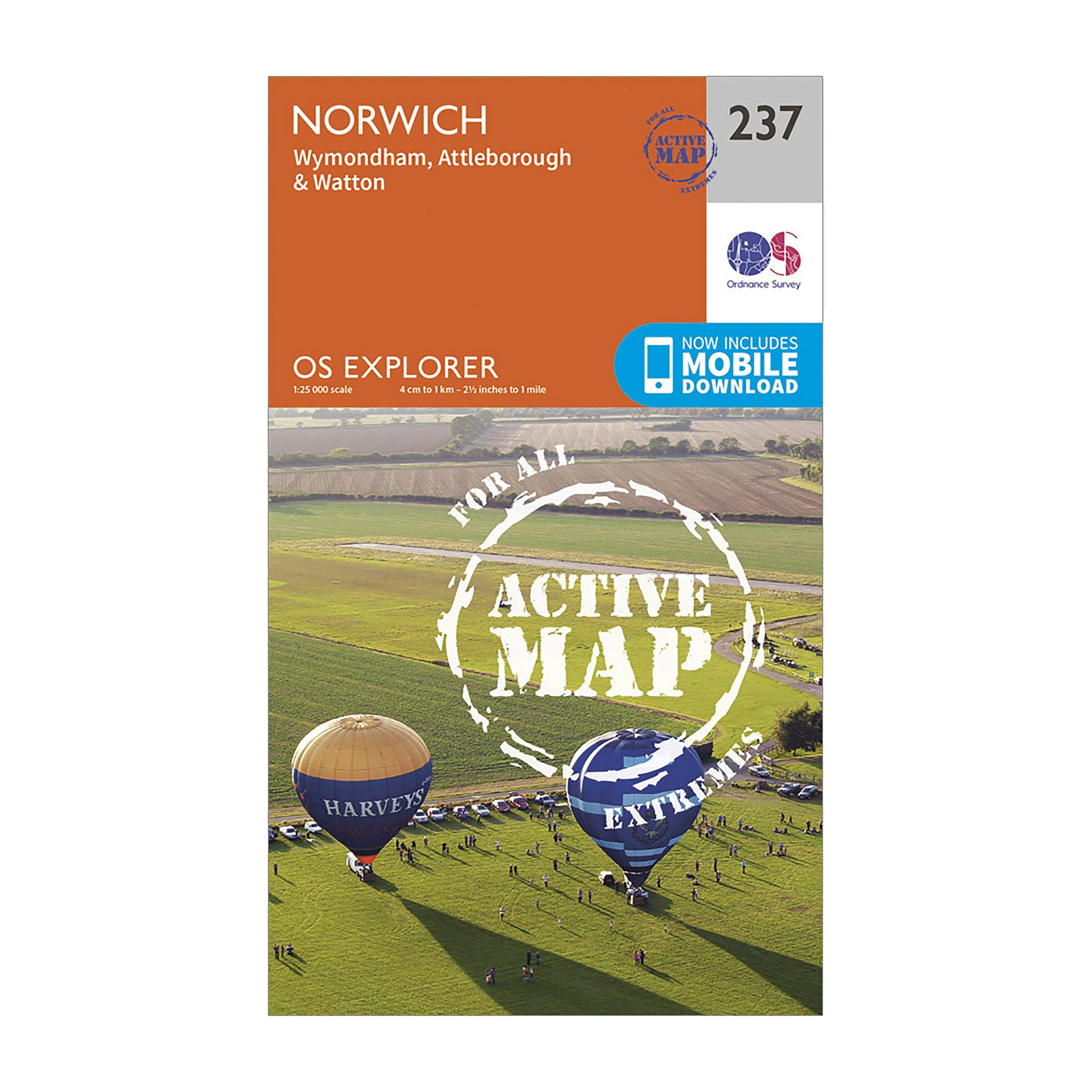Explorer Active 237 Norwich Map With Digital Version - Image 5